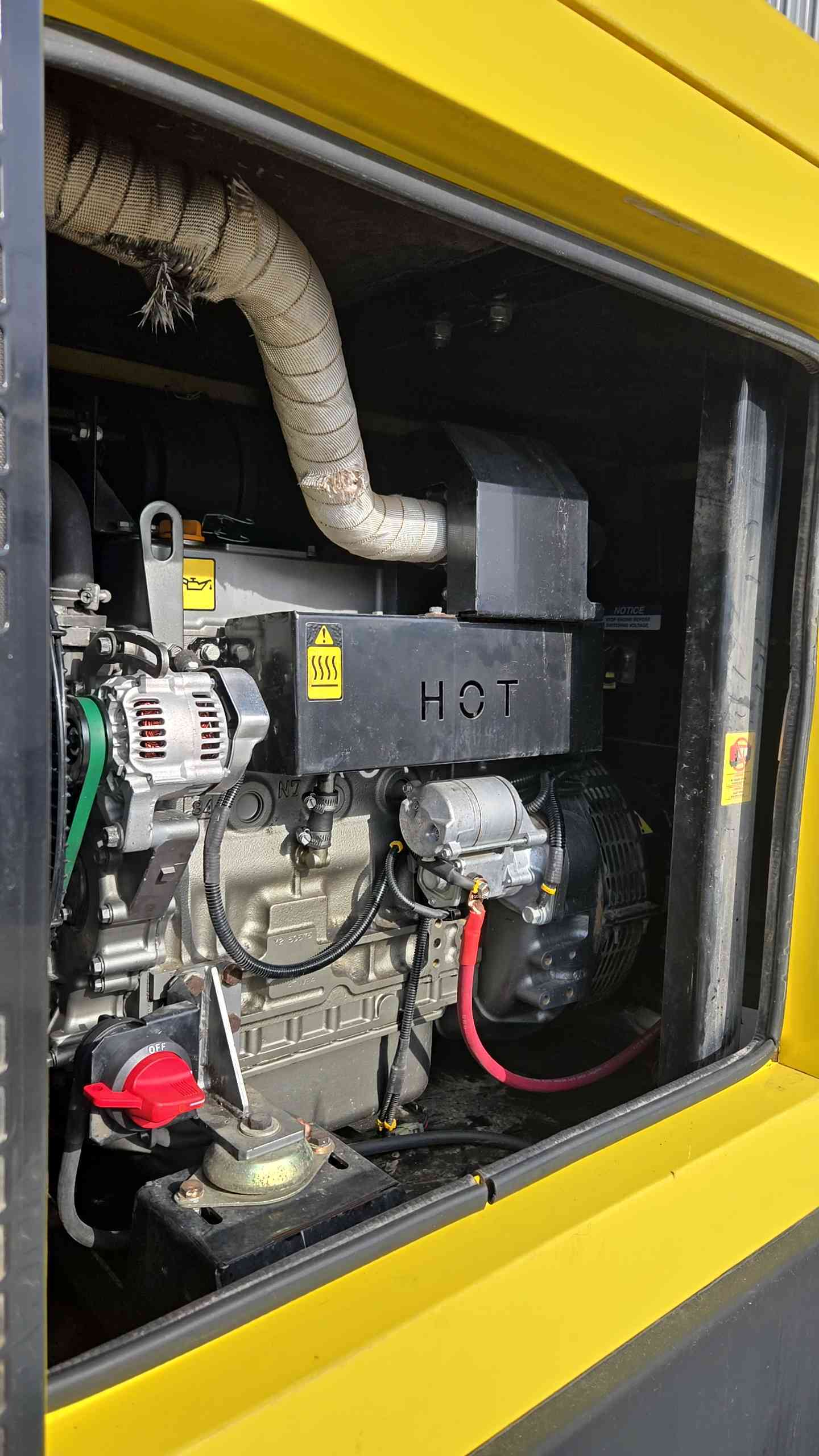 16.6KW/21KW HighPower Generator Trailerized 16,426 Hours LOAD TESTED '13