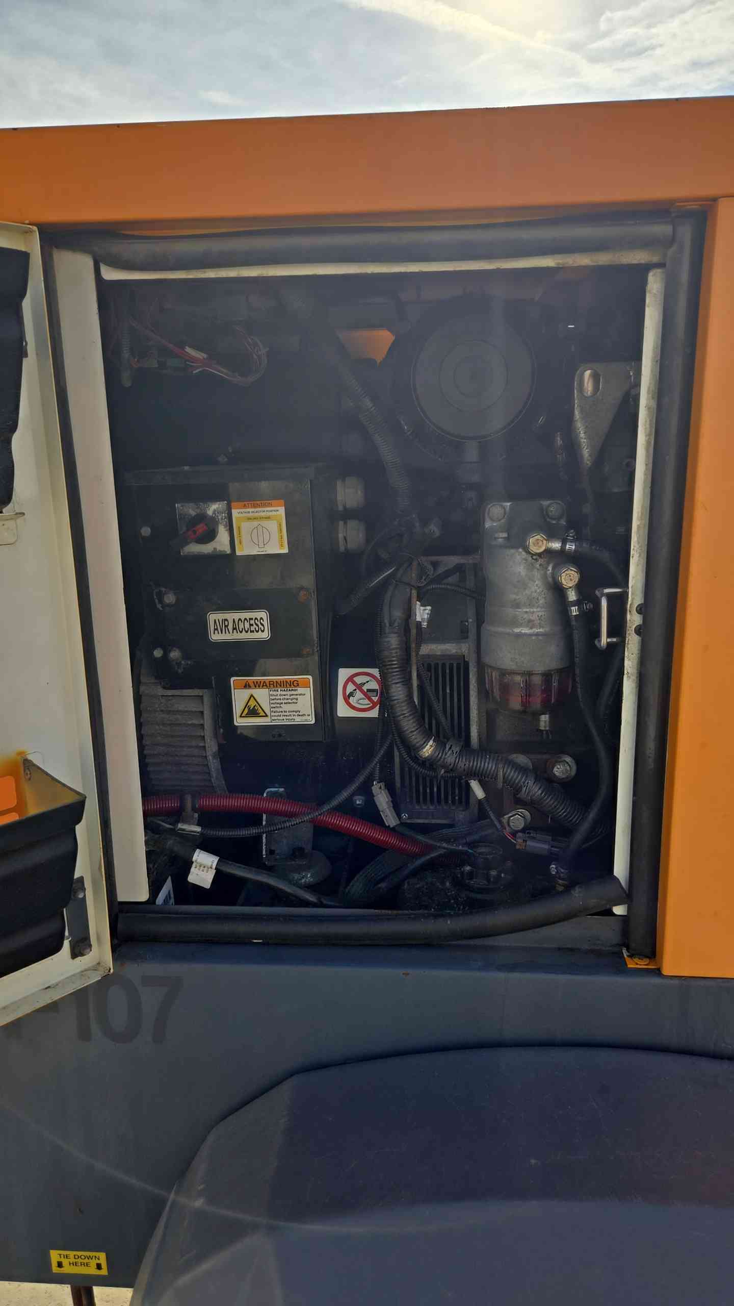 16KW 20KW QAS25 Atlas Copco Diesel Towable Generator 1&3PH 9033Hrs LOAD TESTED '17