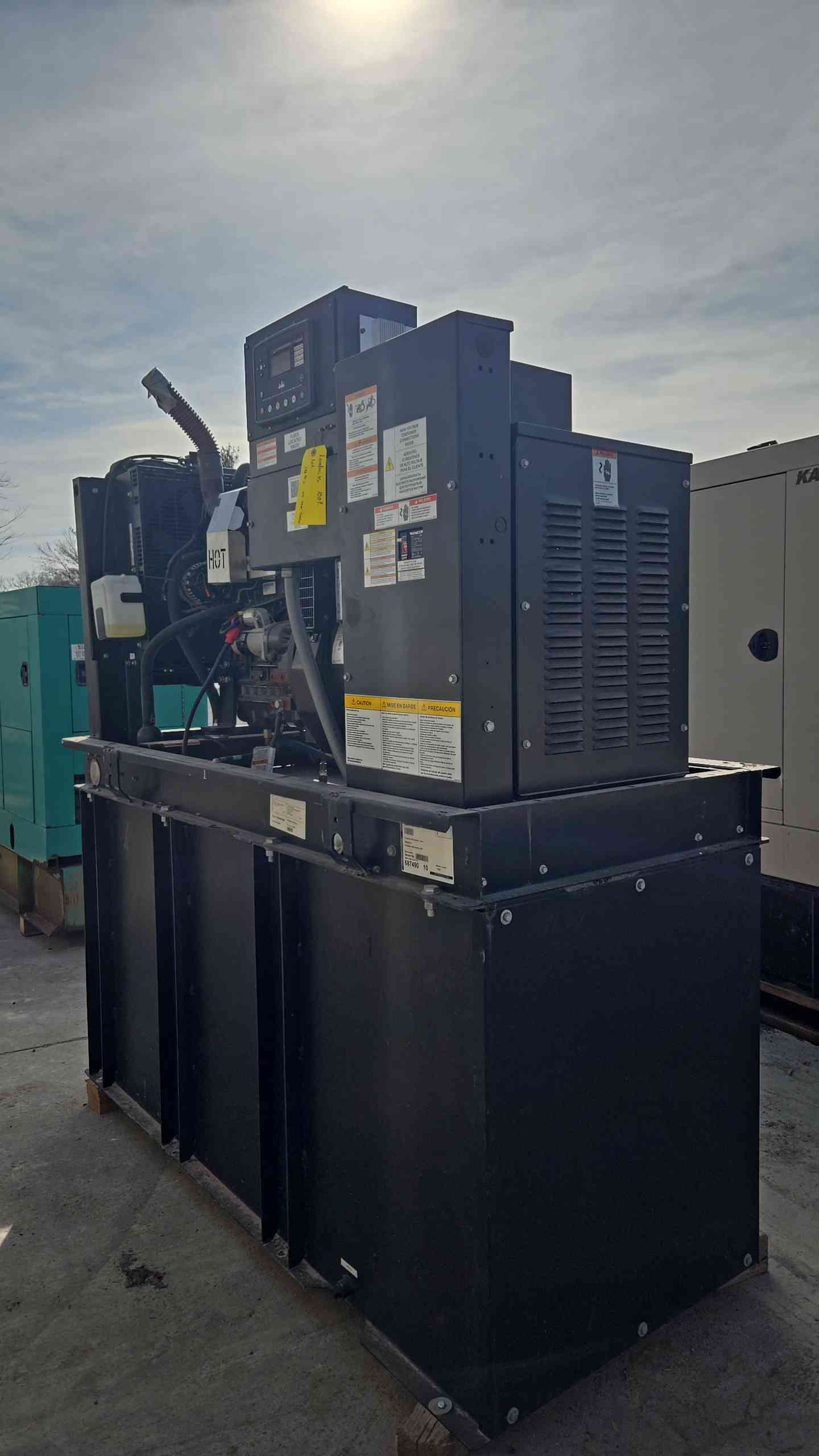 25KW Generac Cummins A2400 1PH Diesel Generator 146Hrs TESTED '18