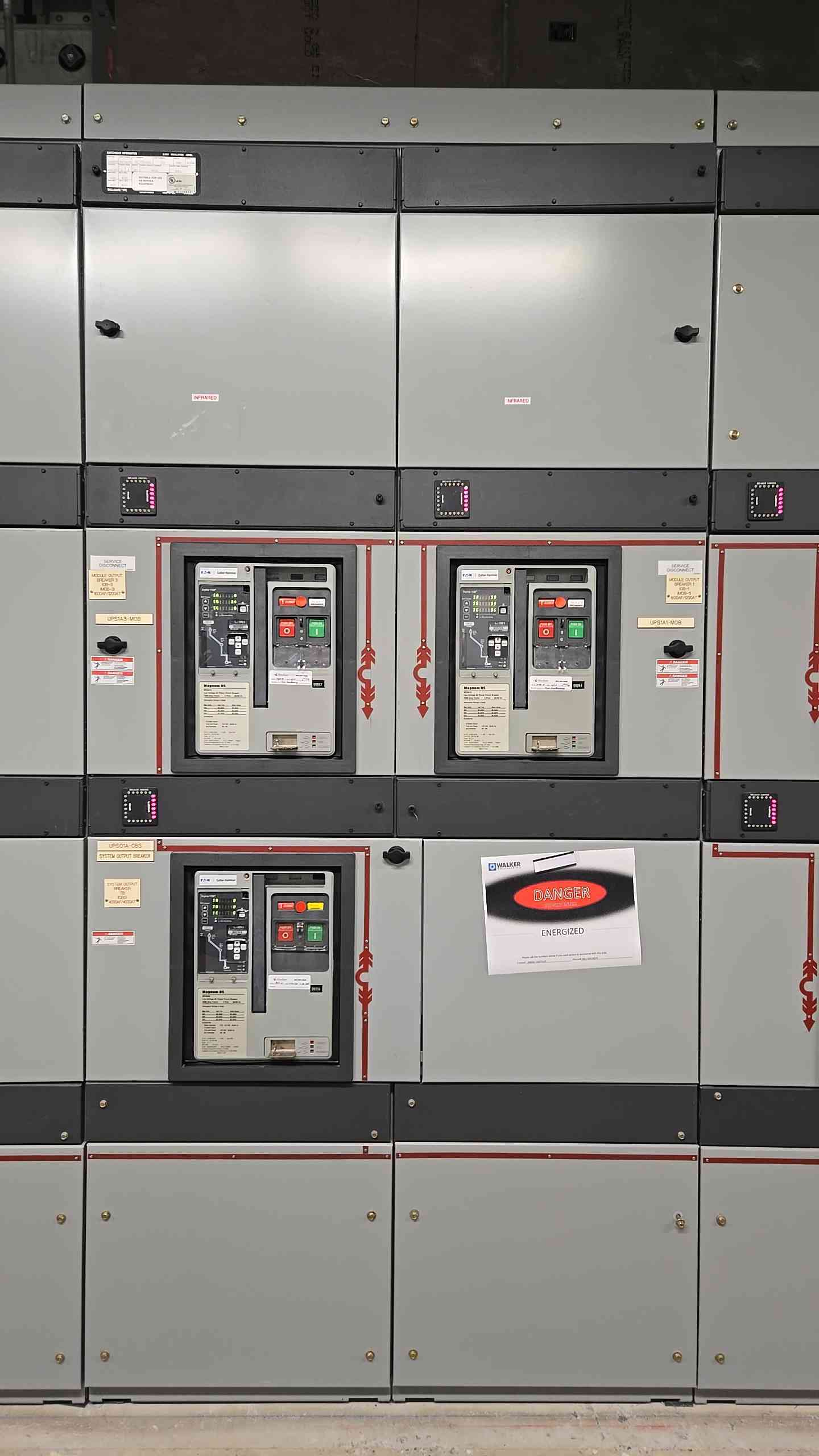 4000A Cutler Hammer Switchgear Transformer & Sys Bypass 7 Section MDS840 MDS816 (107636)