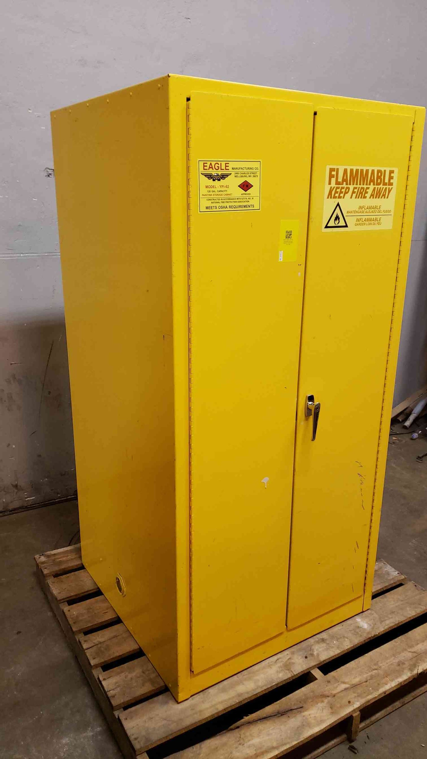 Eagle 120 GAL. Flammable Storage Cabinet YPI-62 (SKU: 107729)