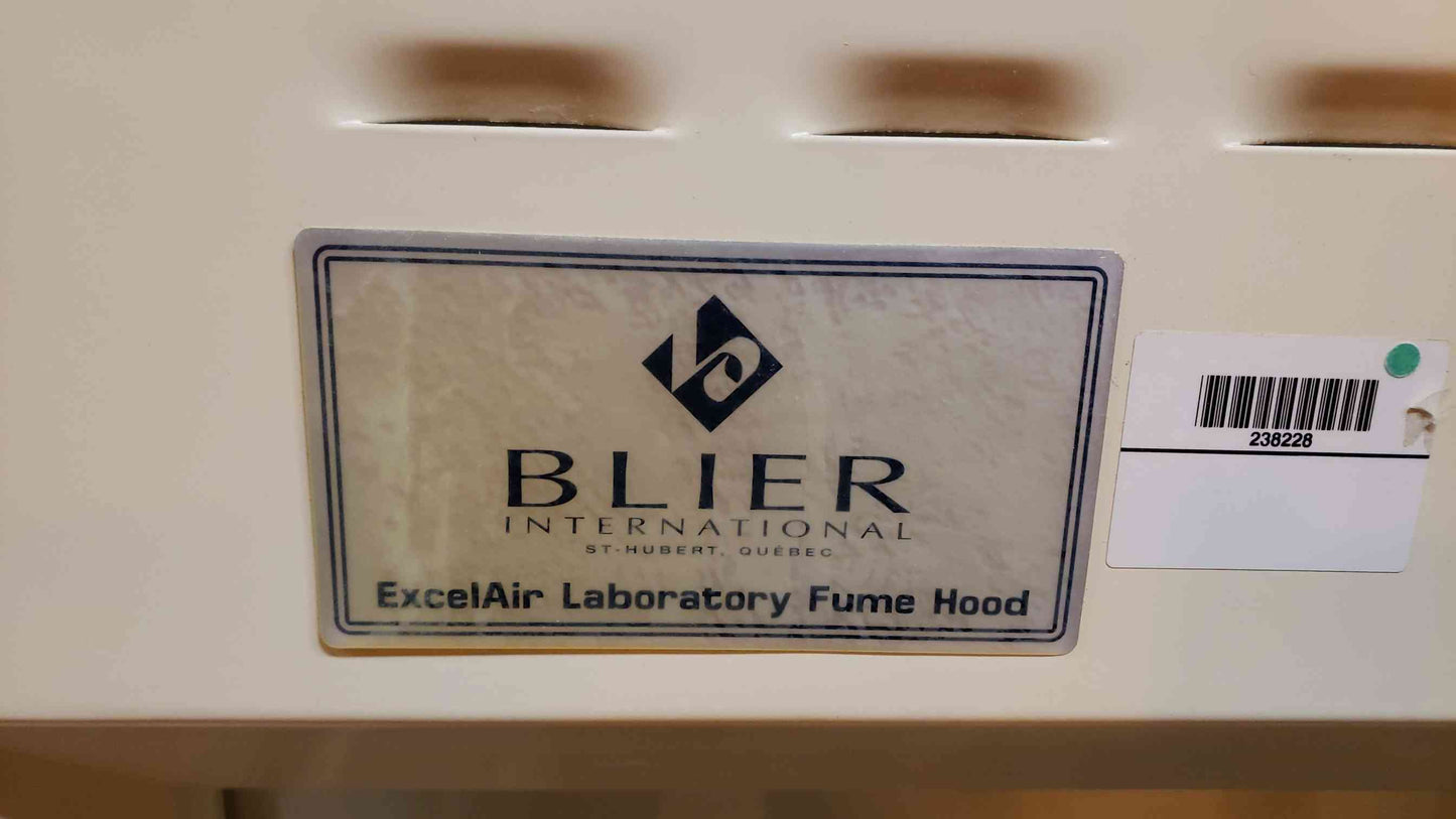 Blier 5' ExcelAir Laboratory Fume Hood Ducted Fume Hood (SKU: 107828)