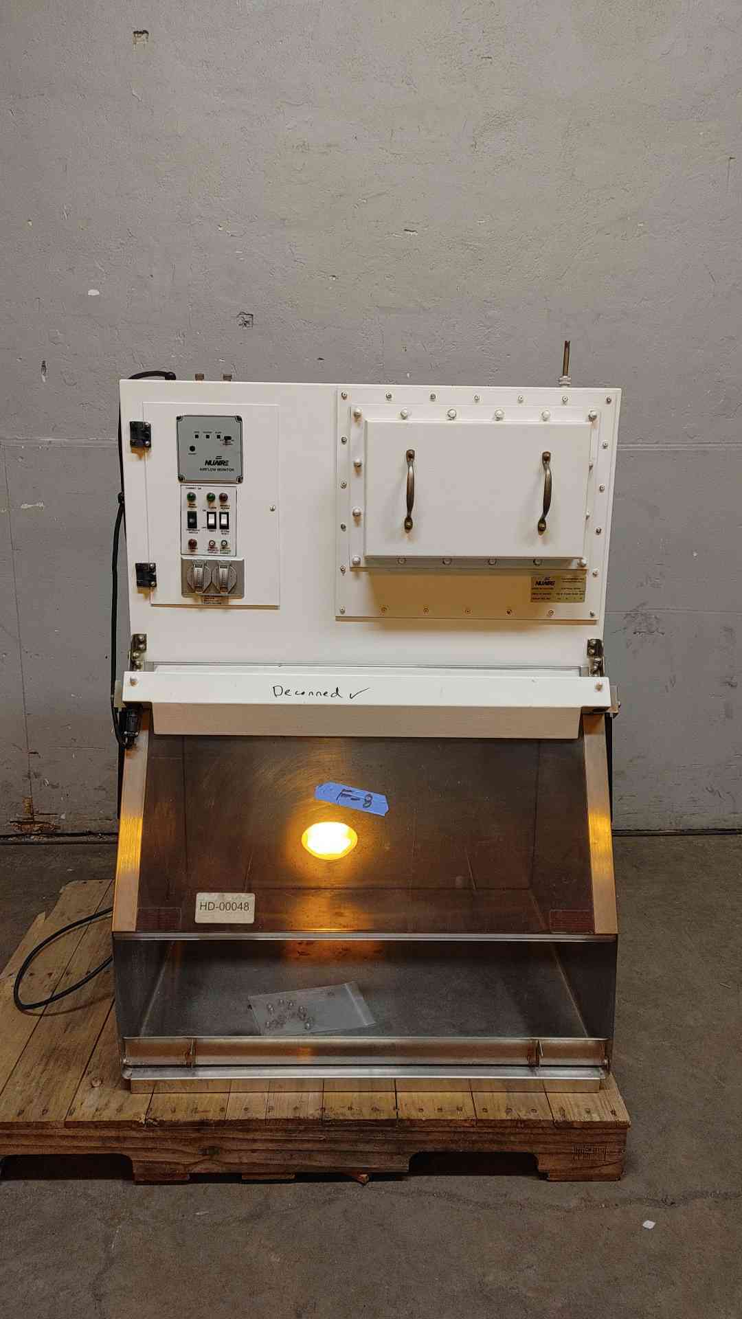 3' NuAire Fume Hood BSC Biosafety 115V 1PH 15A NU-817-300