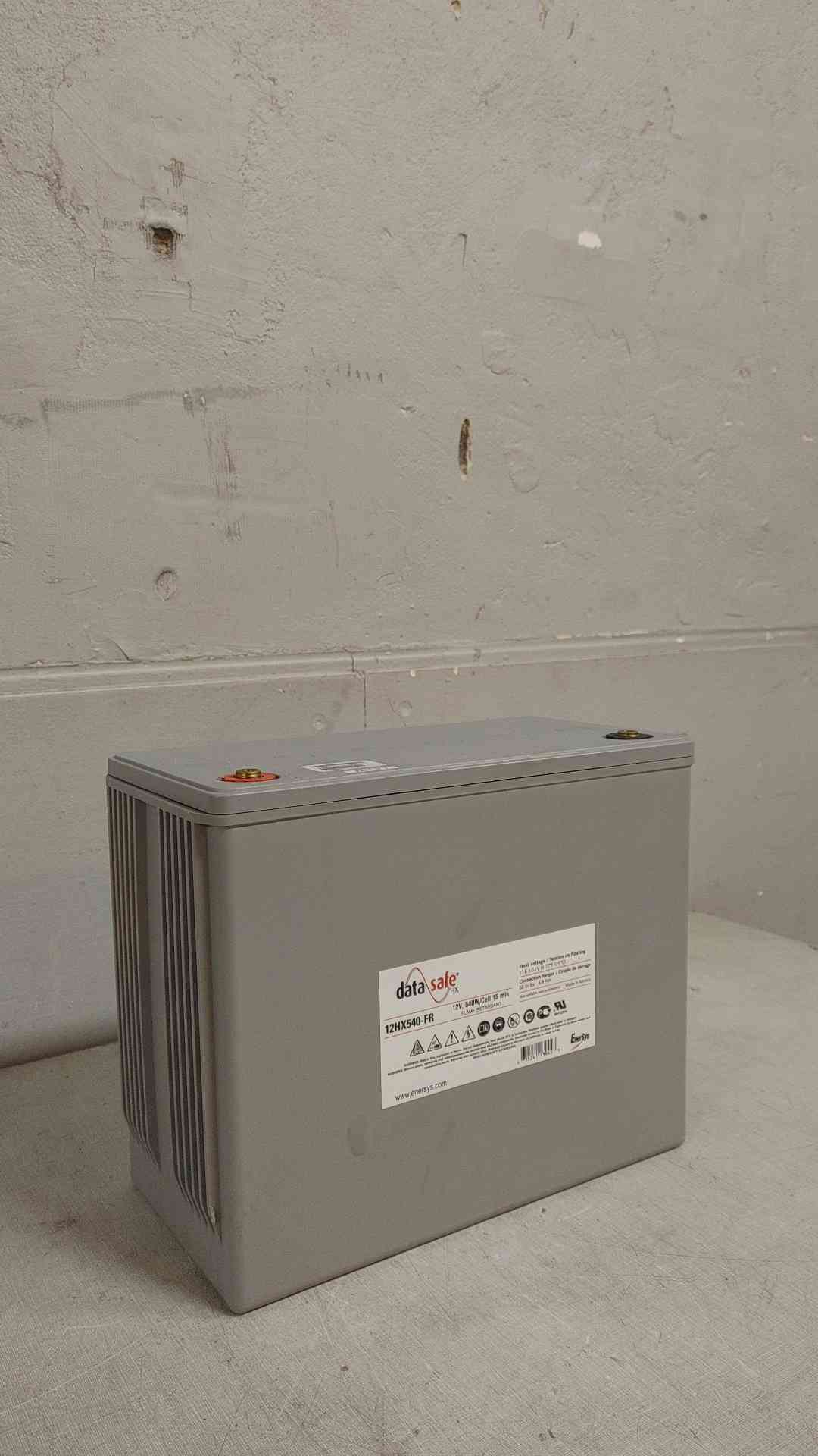 Data Safe Lead Acid Battery 12V 540W/Cell 12HX540-FR 2021 119 Amp GOOD TESTED