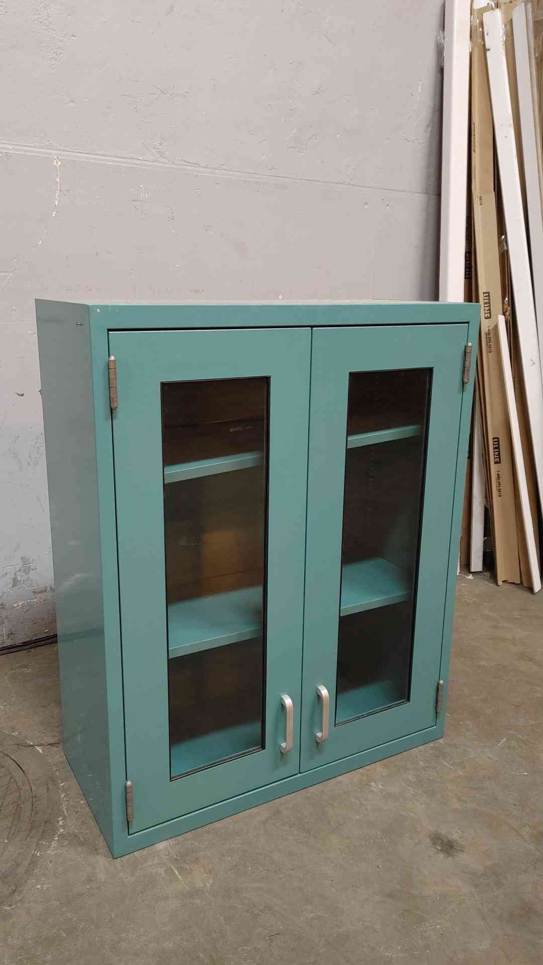 30" Duralab Dual Glass Doors Overhead Casework (108336)