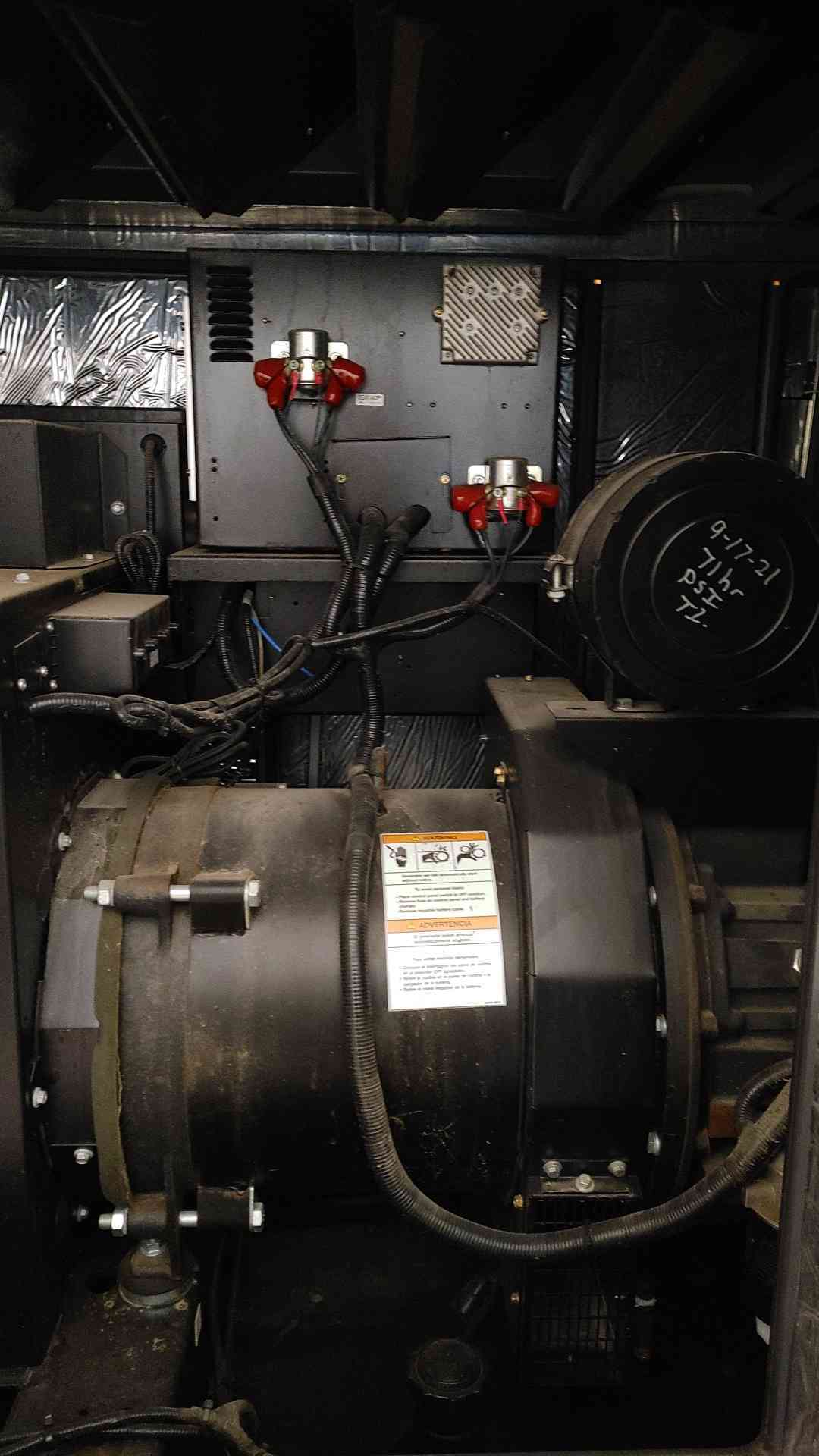 15KW Generac Generator 120/240V 1PH 168Hrs Diesel SD15 LOAD TESTED (108311)