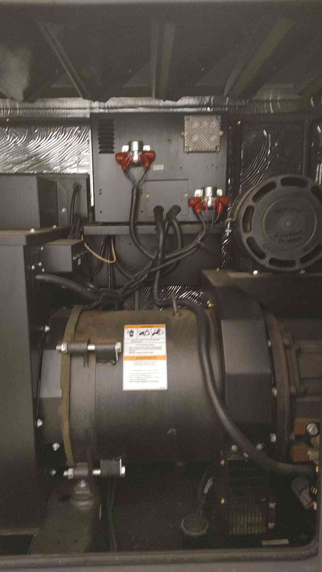 15KW Generac Generator 120/240V 1PH 177Hrs Diesel SD15 LOAD TESTED (108314)