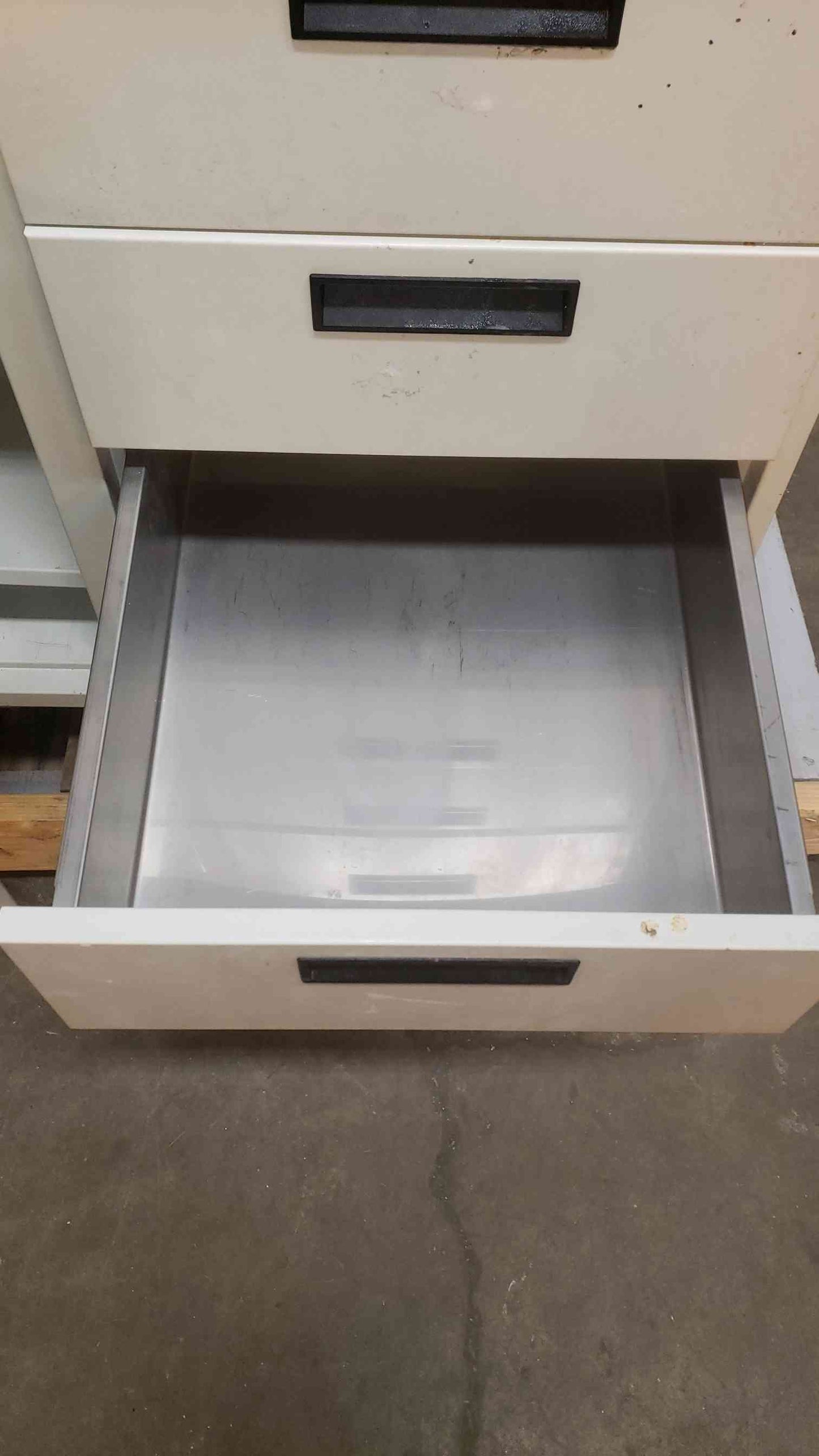 3' Recessed White Mixed Casework (SKU: 108365)