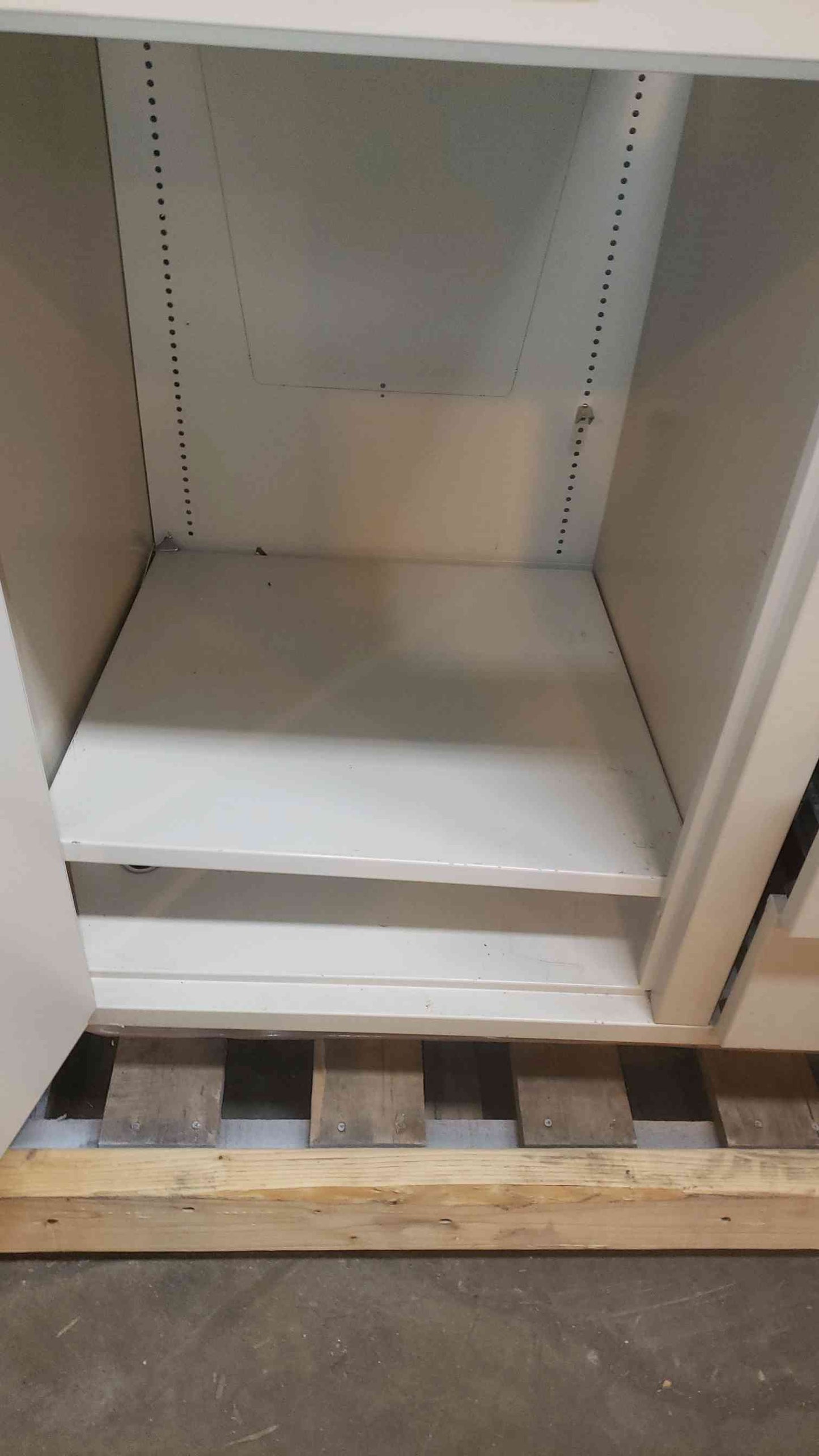 3' Recessed White Mixed Casework (SKU: 108365)