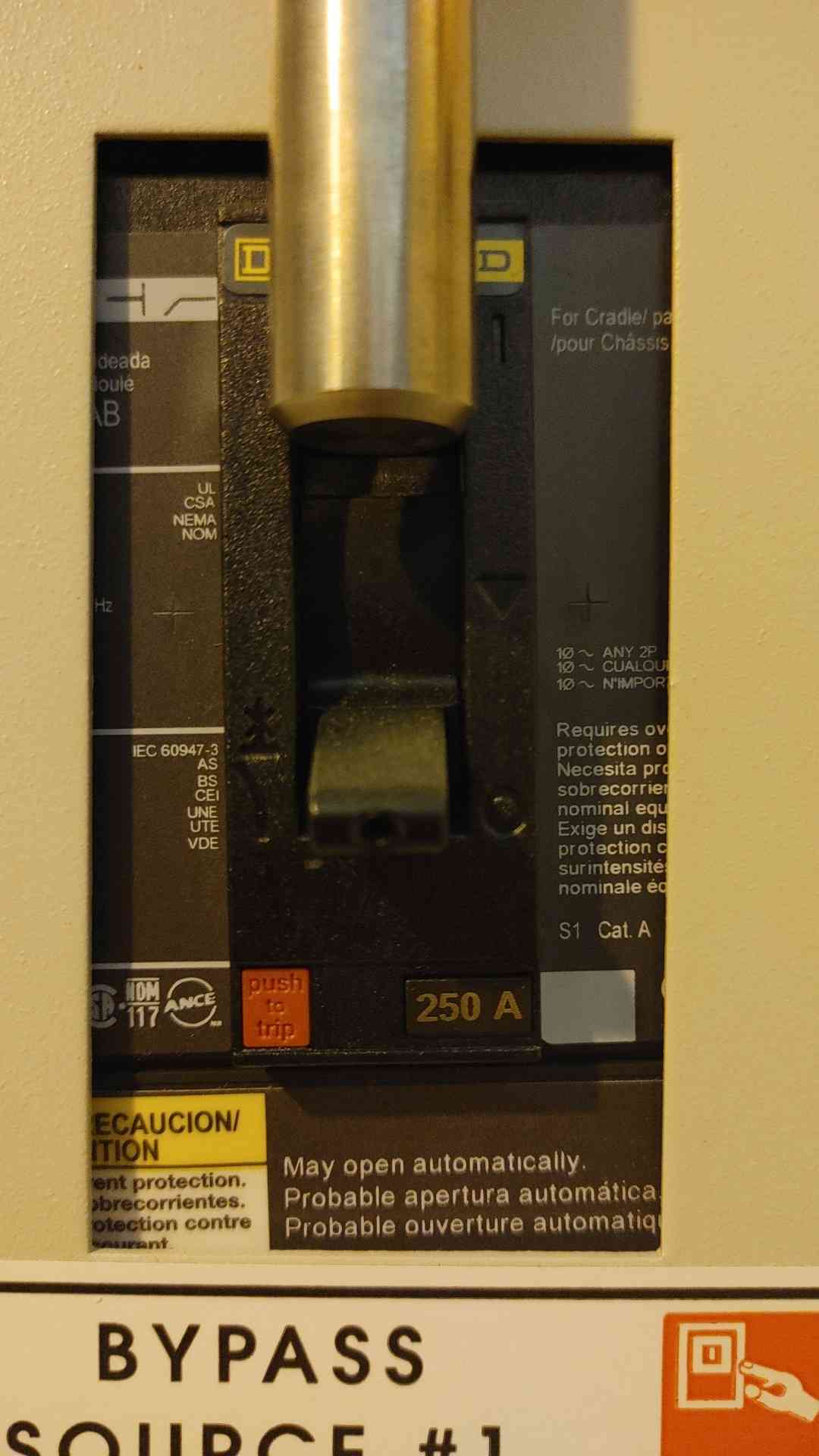 PDI PDU STS 208V 100A 3PH STS-FO-STD-2-208-100-60 (108577)