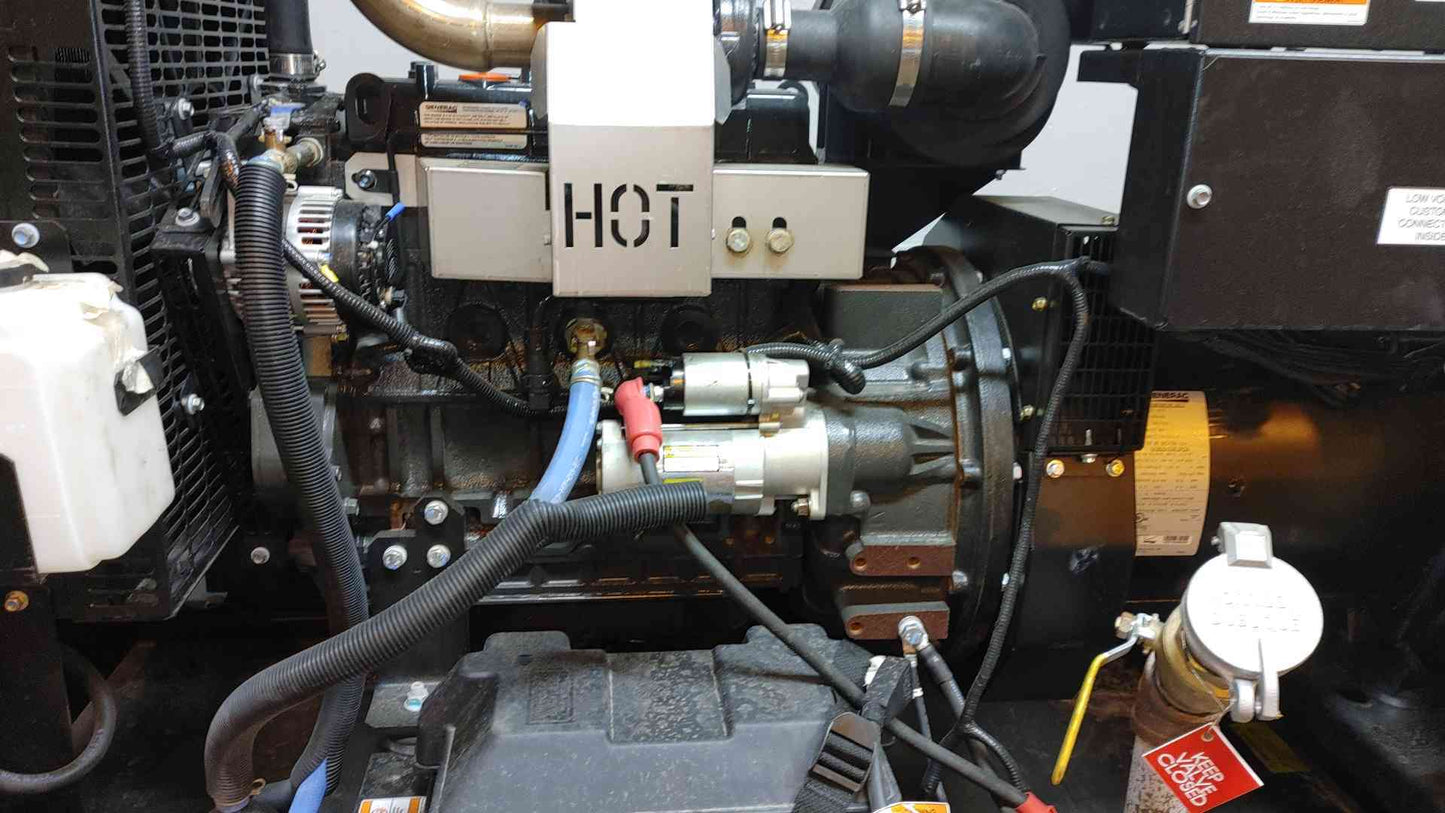 30KW Generac Diesel Generator 1PH 2Hrs 2015 LOAD TESTED (SKU: 108591)