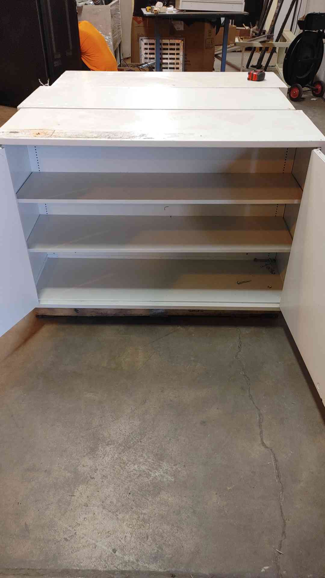 Lab Crafters 4' Overhead Solid Door Casework Cabinets (108709)