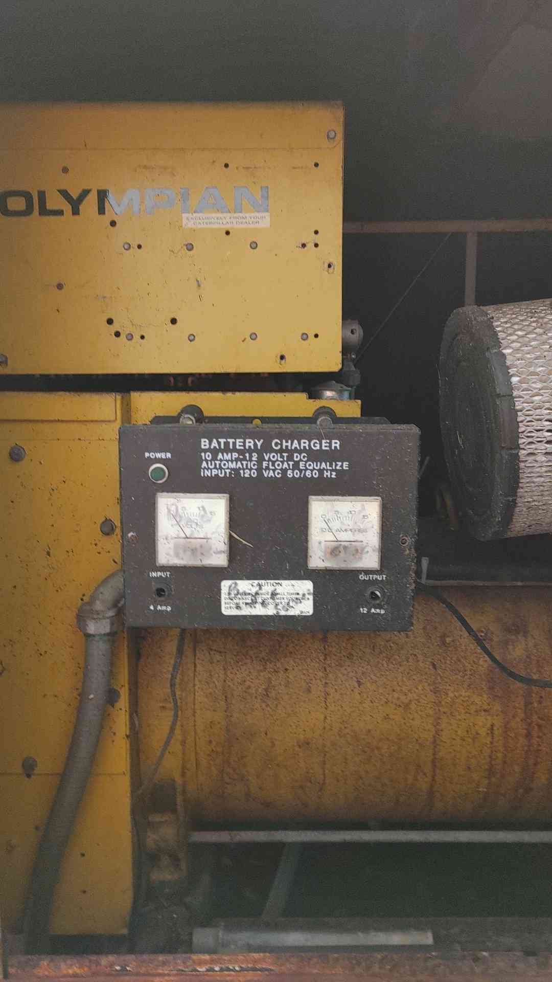 40KW Cat 3054 Generator 1PH 982Hrs Diesel 93A03619-S LOAD TESTED (108782)