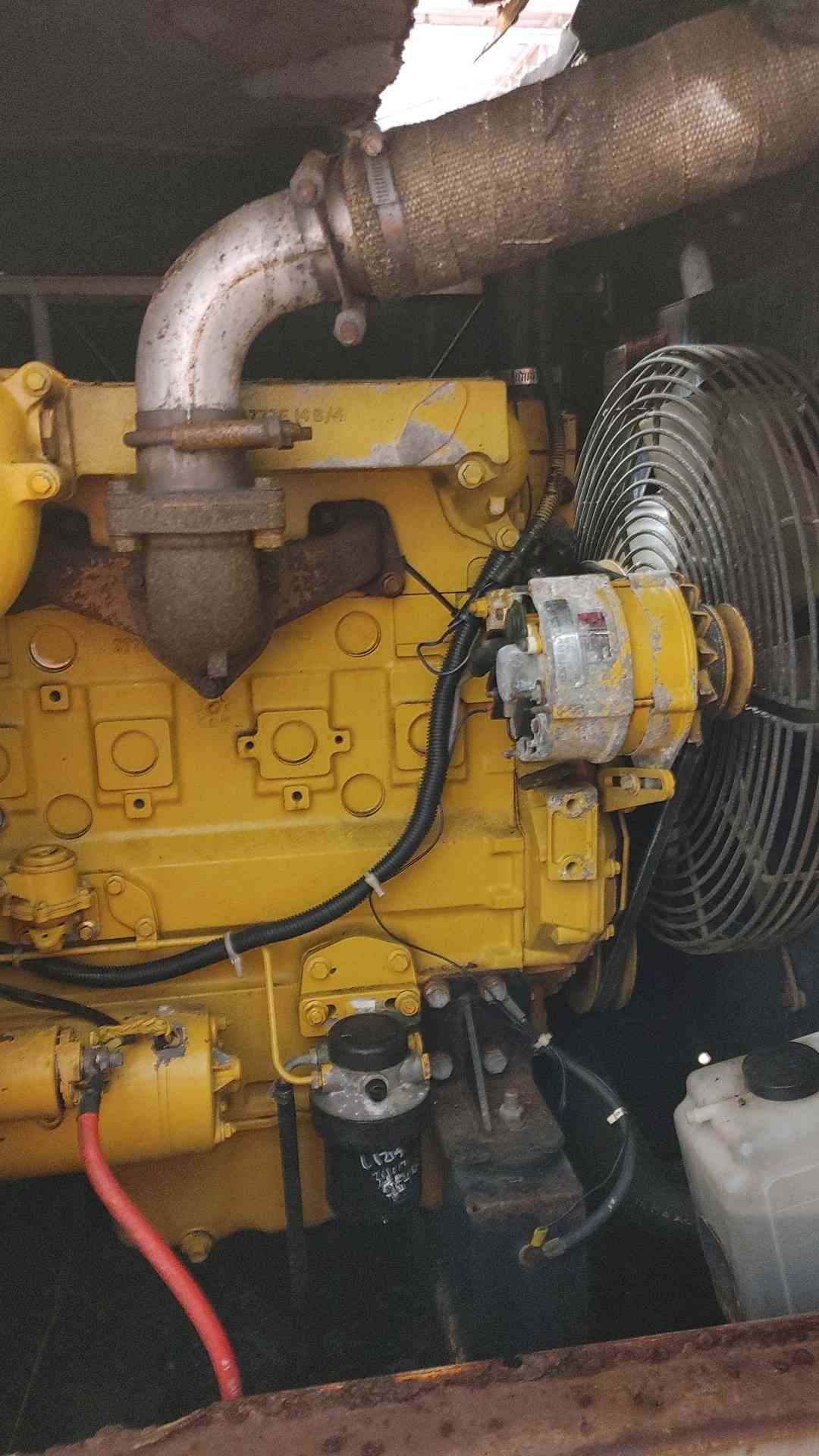 40KW Cat 3054 Generator 1PH 982Hrs Diesel 93A03619-S LOAD TESTED (108782)