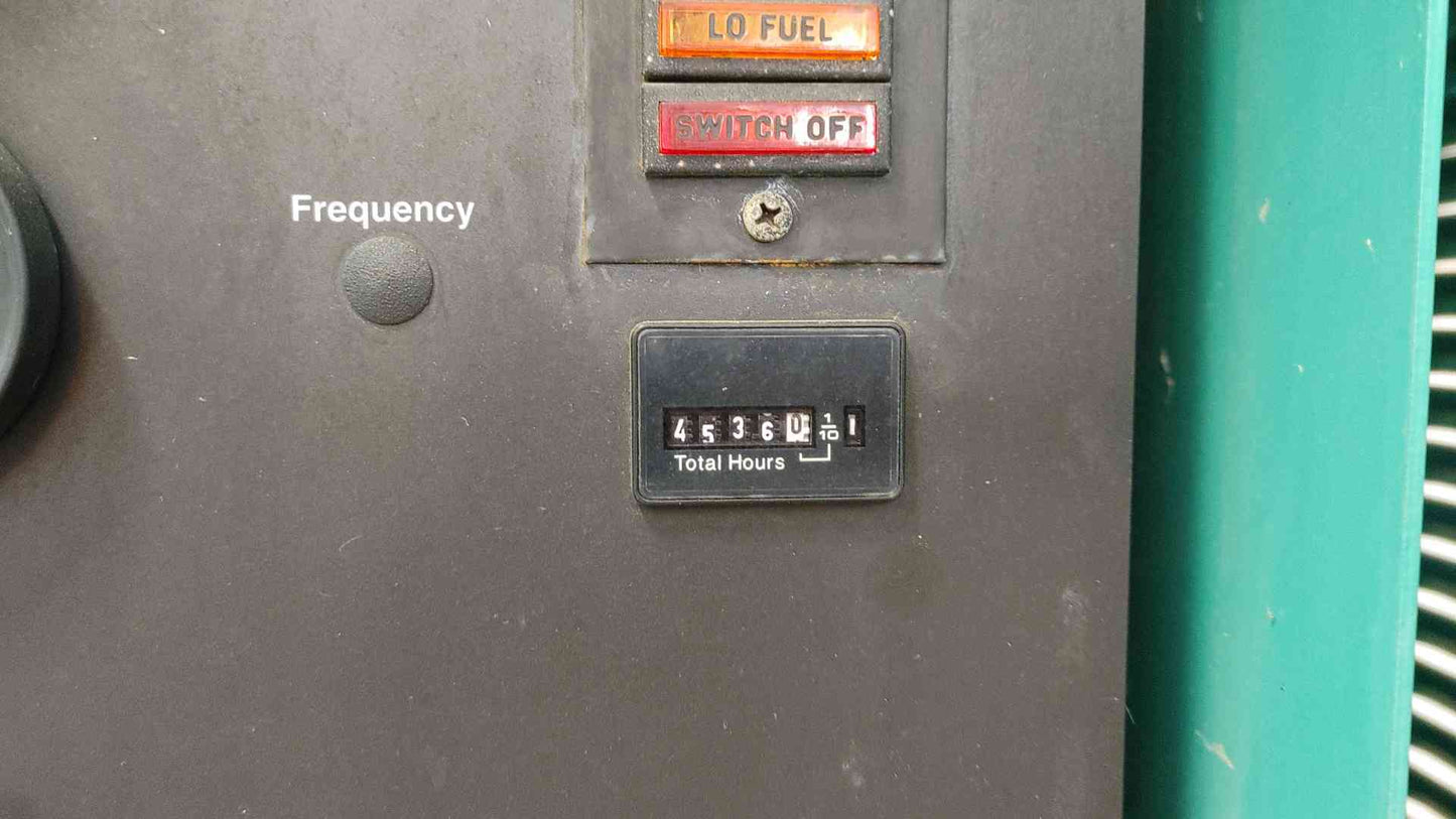 45KW Cummins Onan Generator 1&3PH 4536Hrs Nat Gas LP GGFC '00 LOAD TESTED (108785)