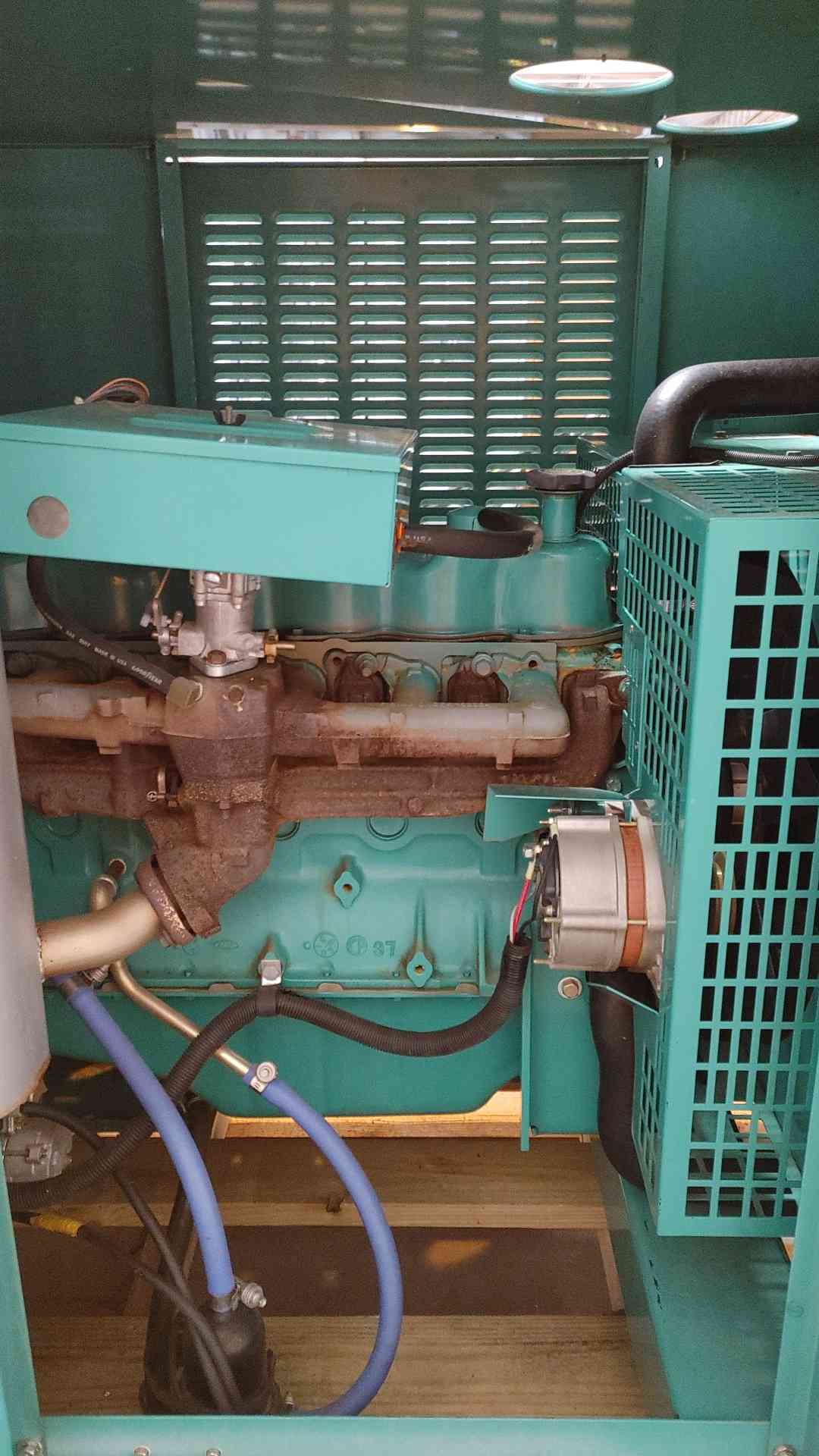 45KW Cummins Onan Generator 1&3PH 4536Hrs Nat Gas LP GGFC '00 LOAD TESTED (108785)
