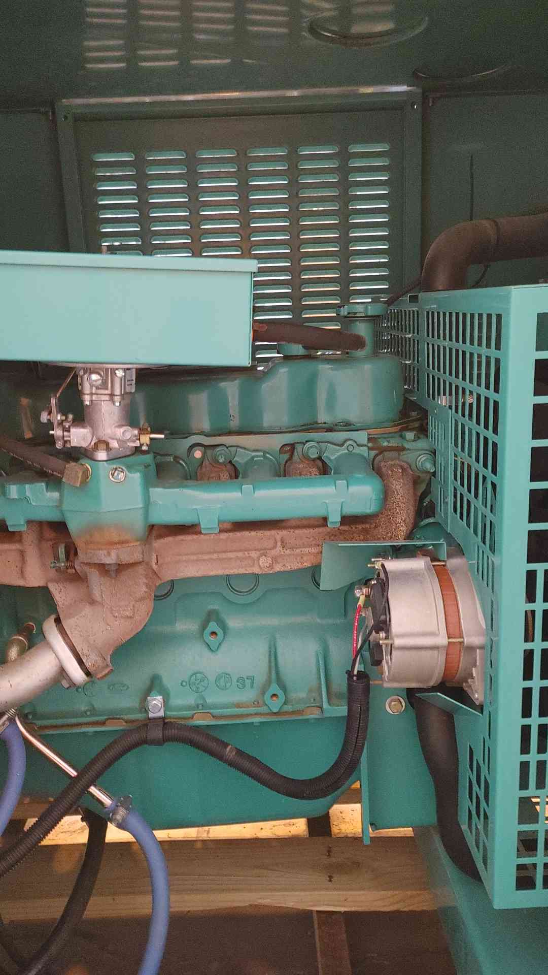 45KW Cummins Onan Generator 1&3PH Nat Gas LP 582Hrs GGFC '00 LOAD TESTED (108786)