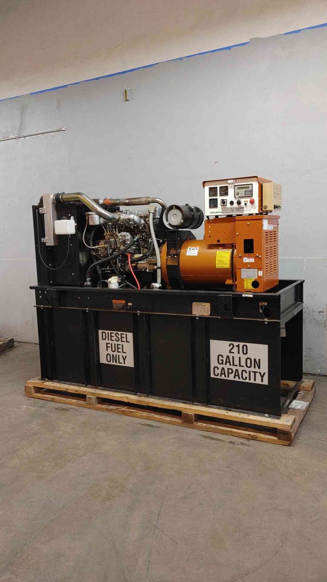 80KW Generator Generac Mitsubishi Diesel 630Hrs 1PH '05 LOAD TESTED (108787)