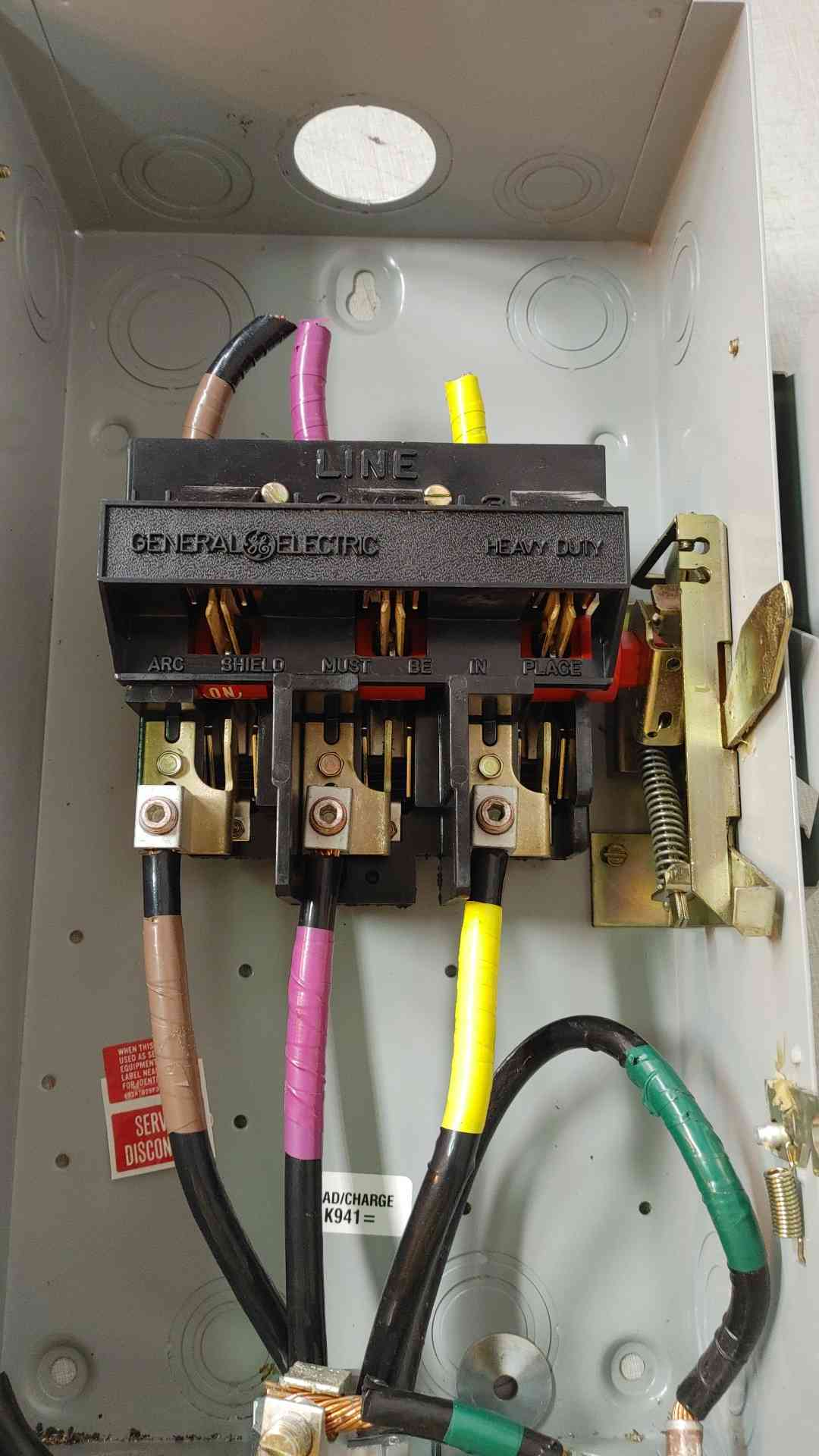 General Electric Safety Switch 100A 600 VAC THN3363 (108879)