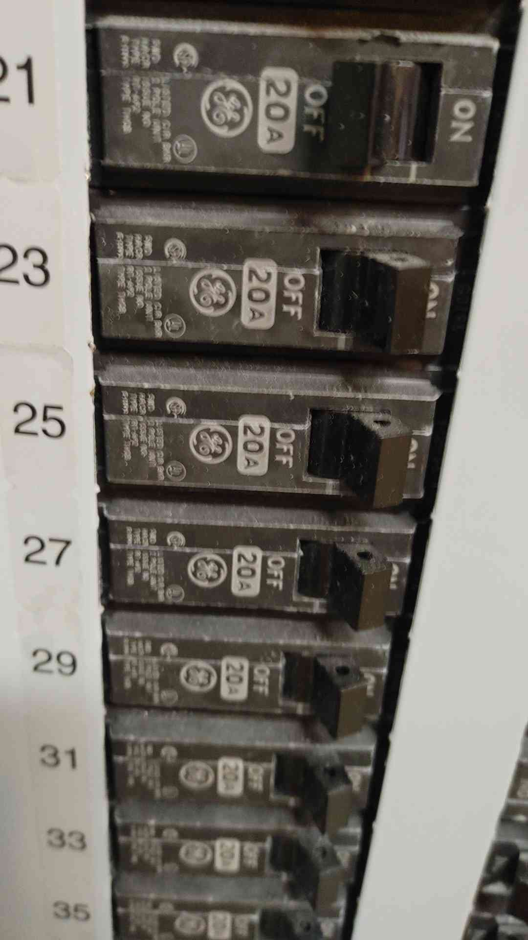 General Electric A Series Panelboard AQF3422ABX 225 AMP 208Y/120 V 3 PHASE 4 WIRE (108834)