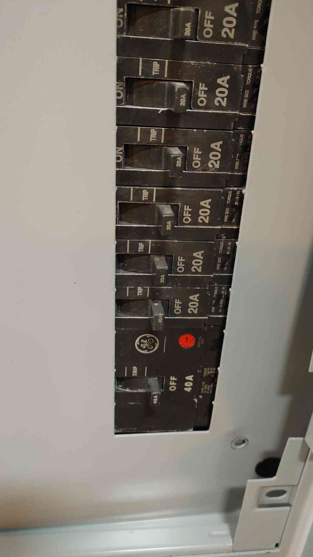 GE A Series Panelboard AEF3422MBX 225 AMP 480/277v 3 PHASE 4 WIRE (108887)
