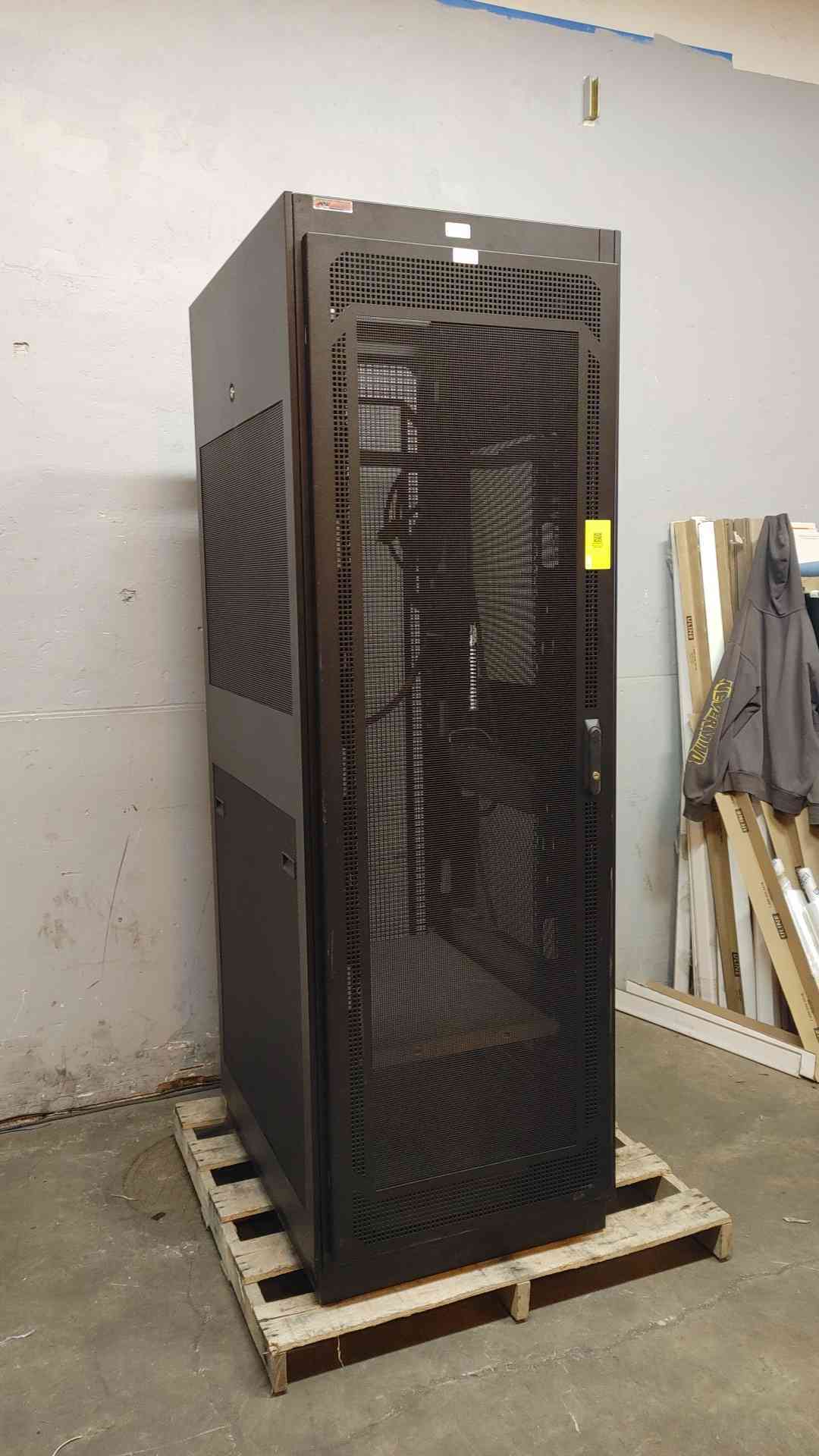 42U APW Mayville Fully Enclosed Server Rack Telecom Cabinet (109006)