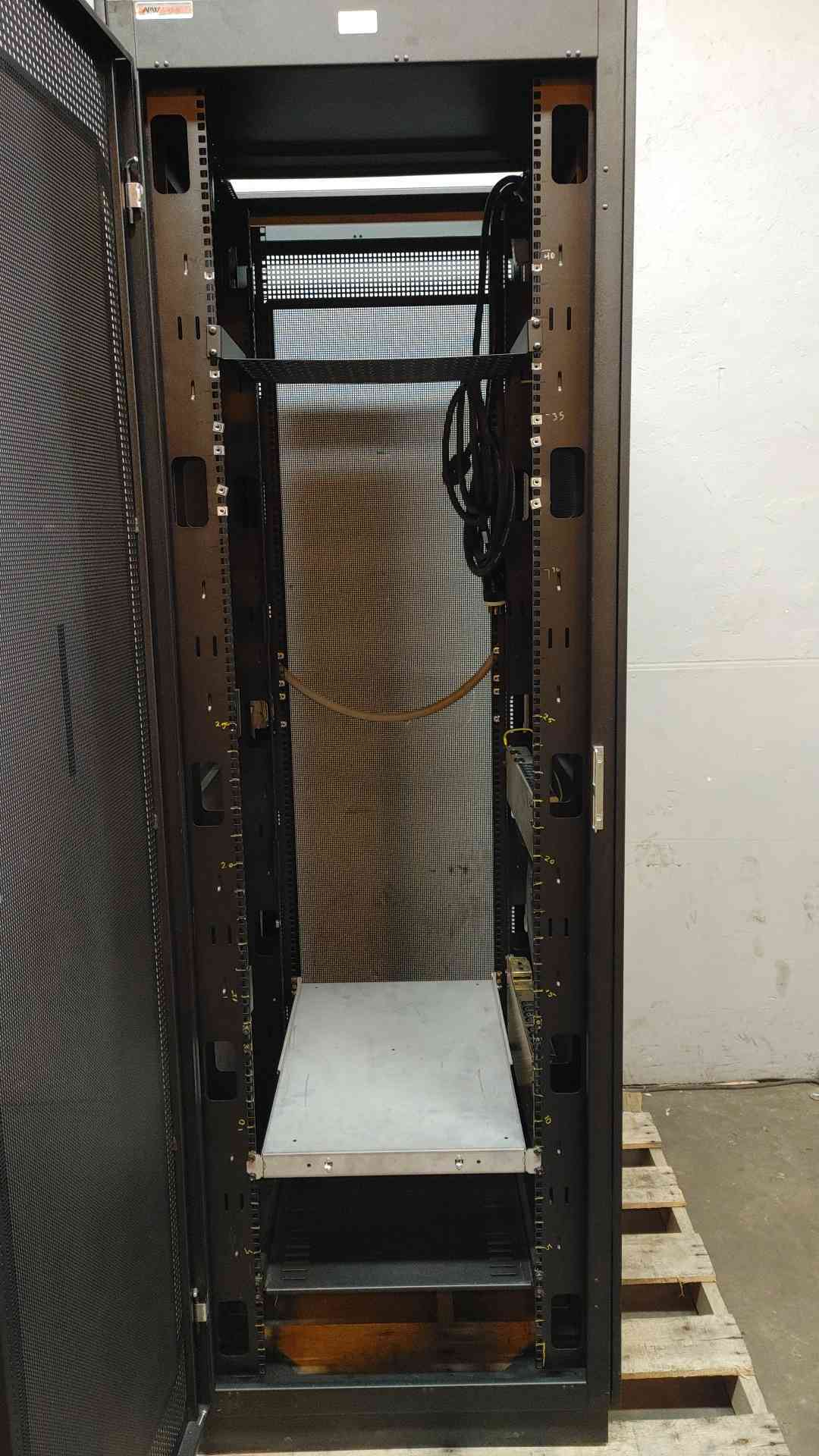42U APW Mayville Fully Enclosed Server Rack Telecom Cabinet (109006)