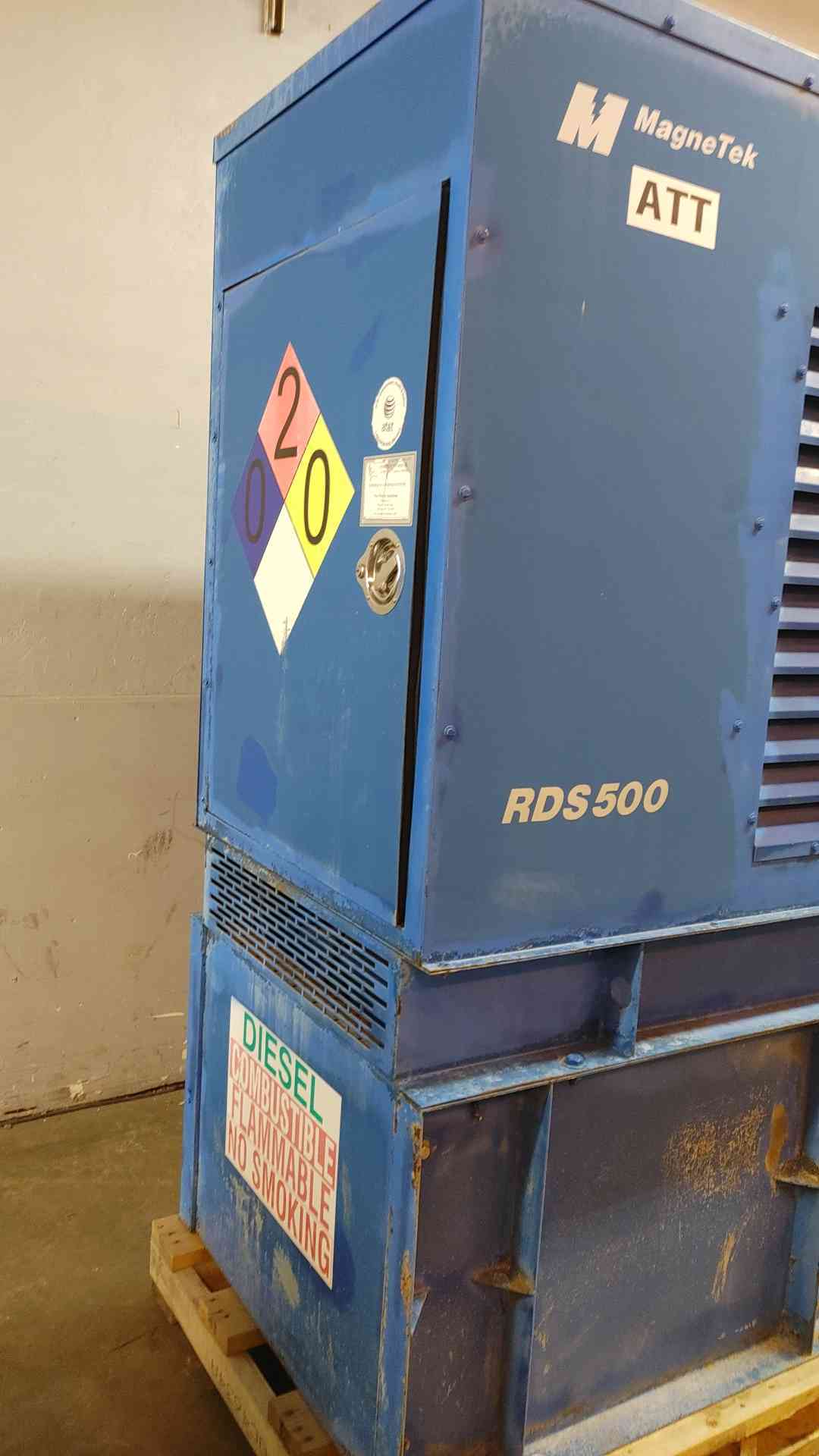 40KW Magnetek Generator 1&3PH John Deere Diesel 1023Hrs RDS500 TESTED (109007)