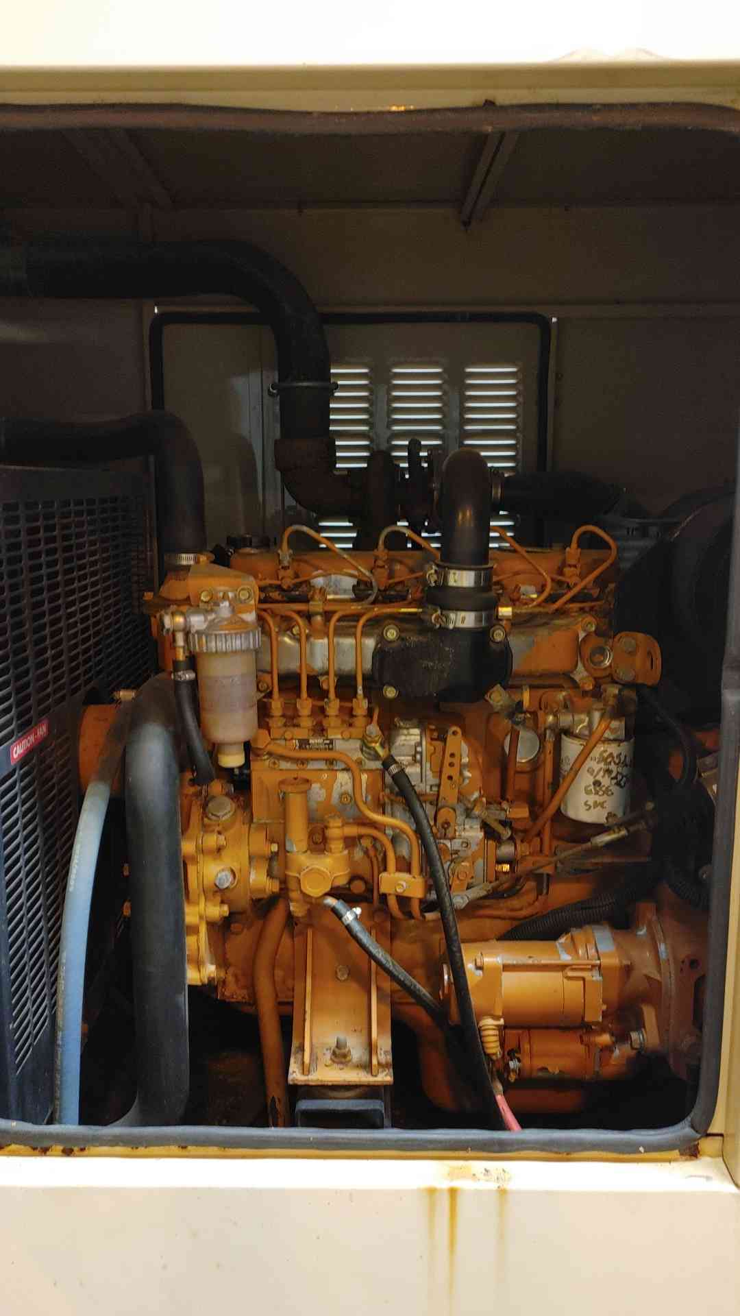 50KW Generac Diesel Generator 1Ph 612Hrs TESTED (109035)