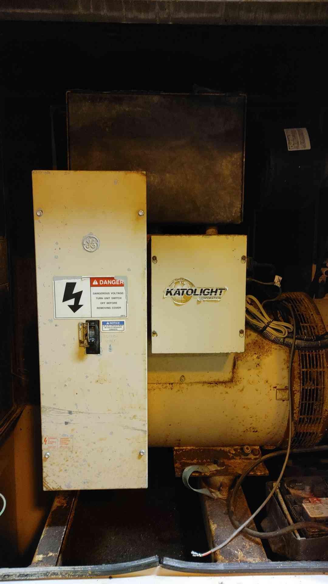 60KW Katolight 1&3PH John Deere 4030 Diesel 807Hrs D60FGJ4 TESTED (109014)