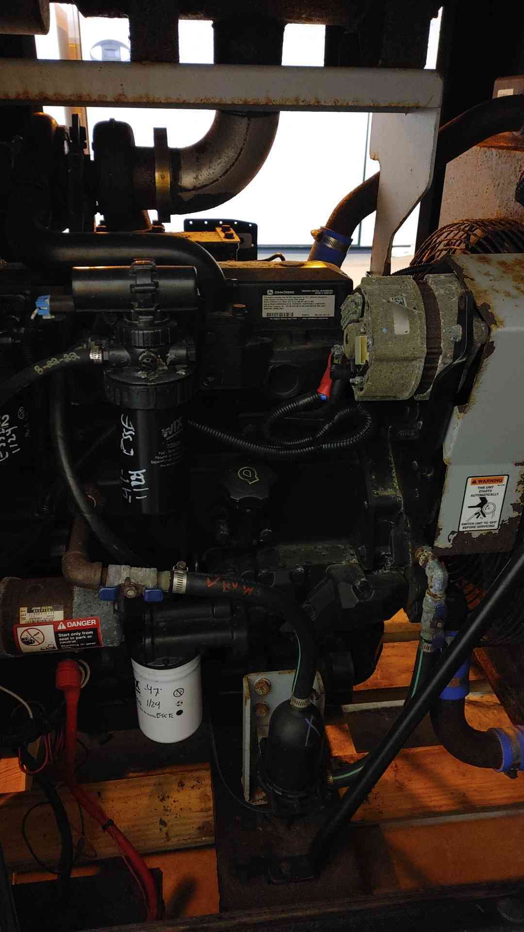 50KW MTU Onsite Generator 1&3PH John Deere 4045 Diesel 52Hrs TESTED (109015)
