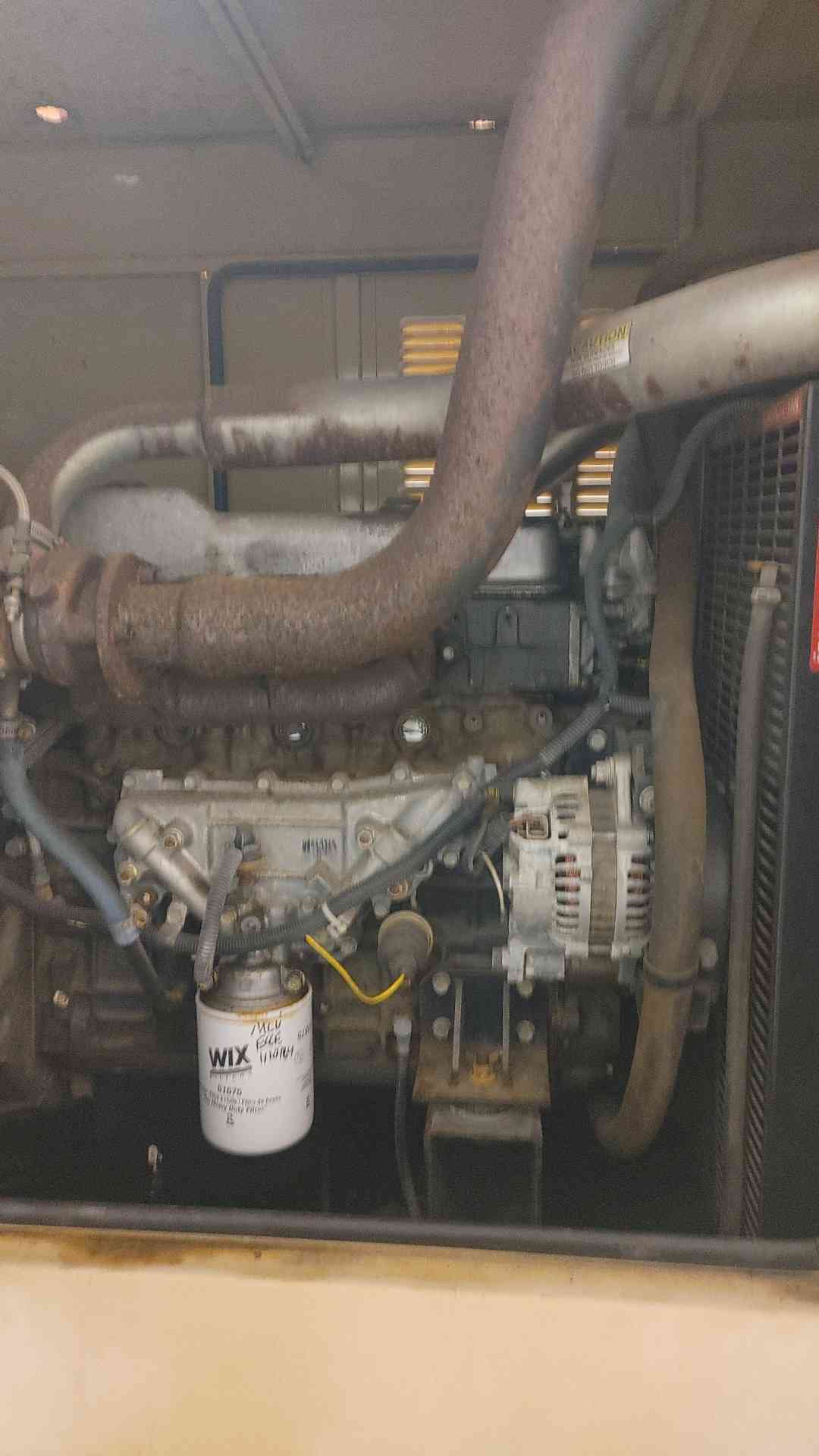 60KW Generac Mitsubishi Diesel Generator 1Ph 468 Hrs Tested/Fuel Pump Issues (109110)