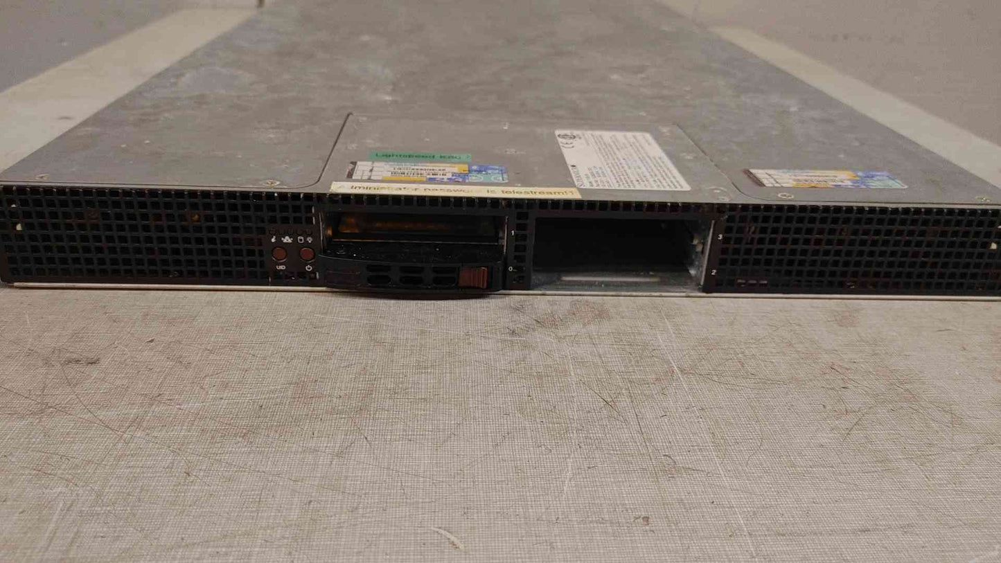 Supermicro Server SYS-1028GR-TRT No HDDs