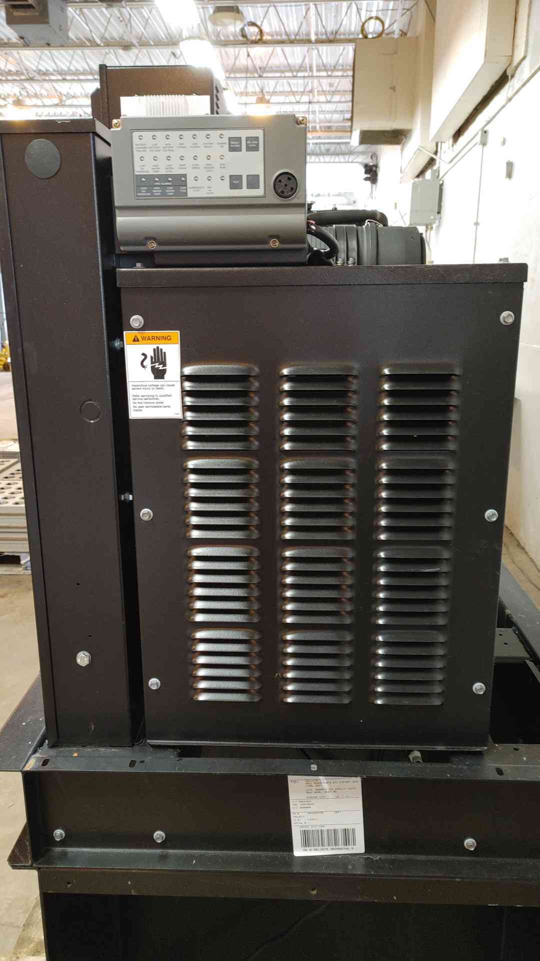 30KW Generac Generator 120/24 V 1Ph '15 Diesel 202 Hrs TESTED (109105)