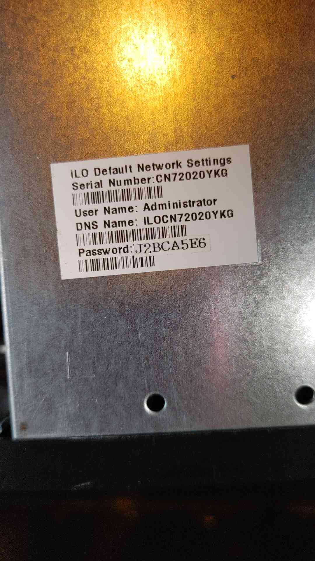 HP Proliant DL360 Go HSTNS-2133 Server No HDDs