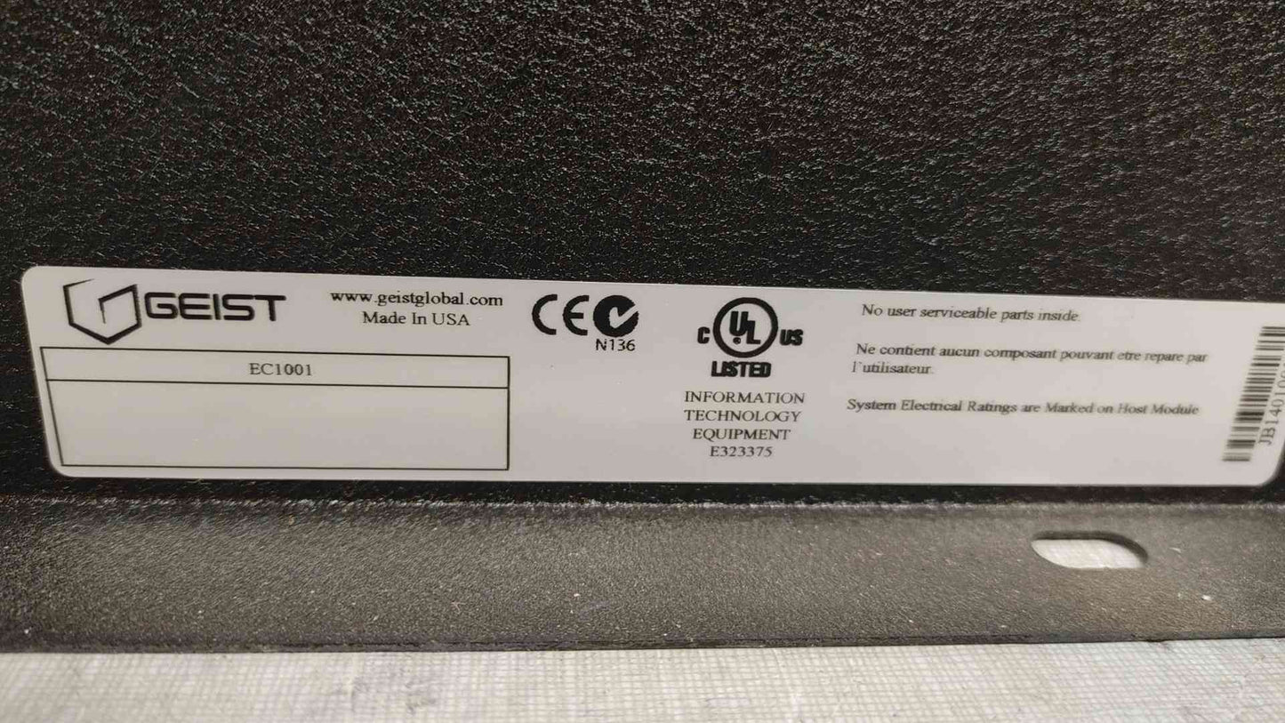 Geist EC20D Containment Cooling System AA1001H (109179)