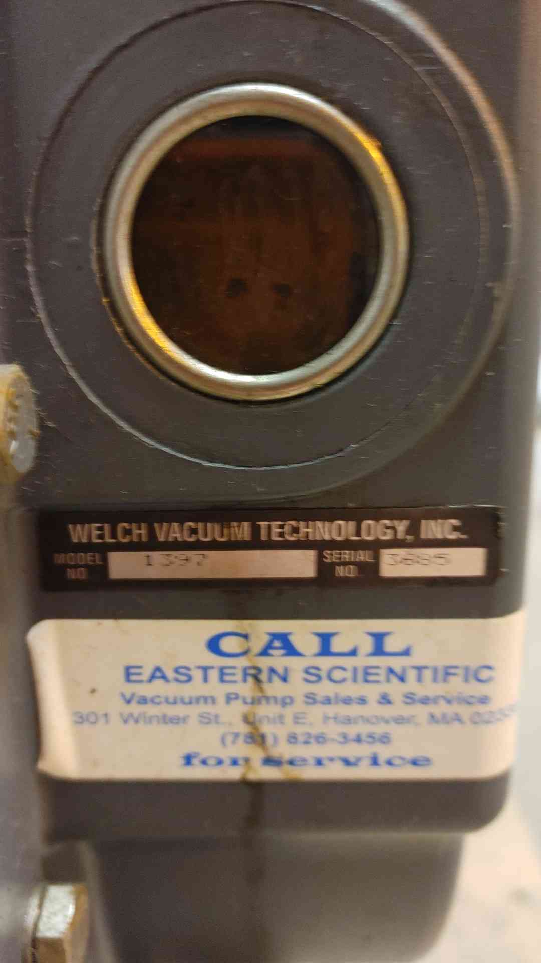 Welch DuoSeal Vacuum Pump 1397 (109245)