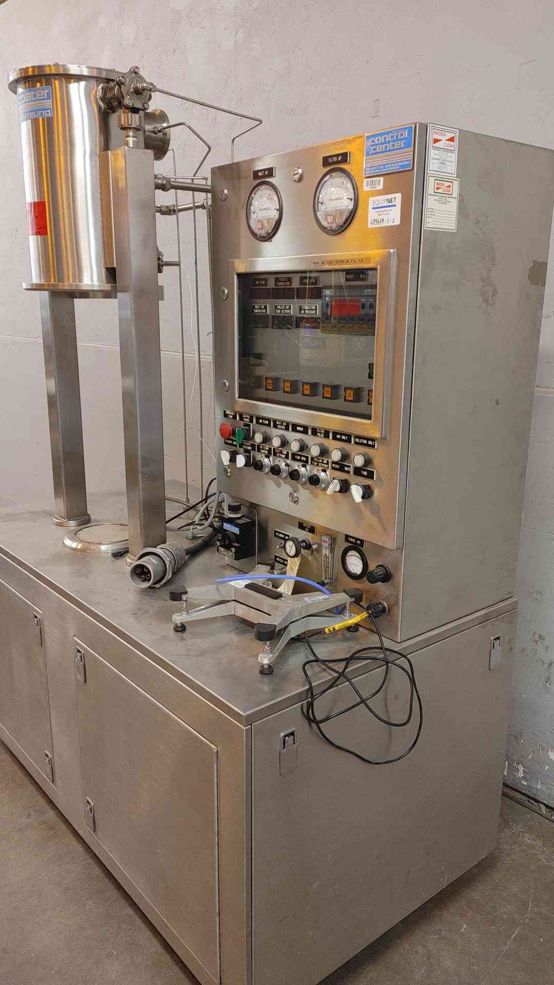 Vector Corporation Fluid Bed FL-M-I 230V 60Hz 3 Ph (109259)