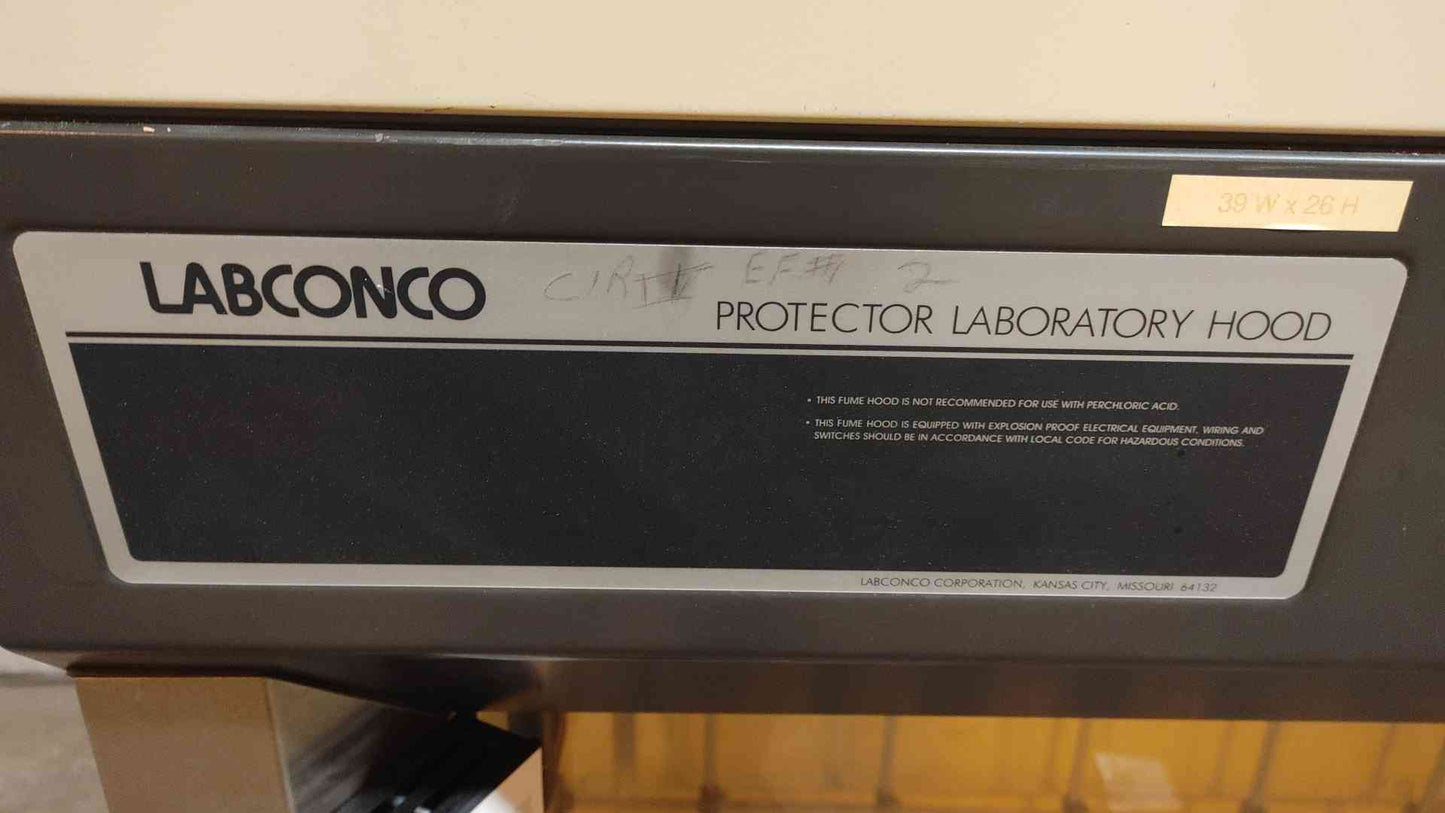 4' Labconco Protector Chemical Fume Hood (109284)