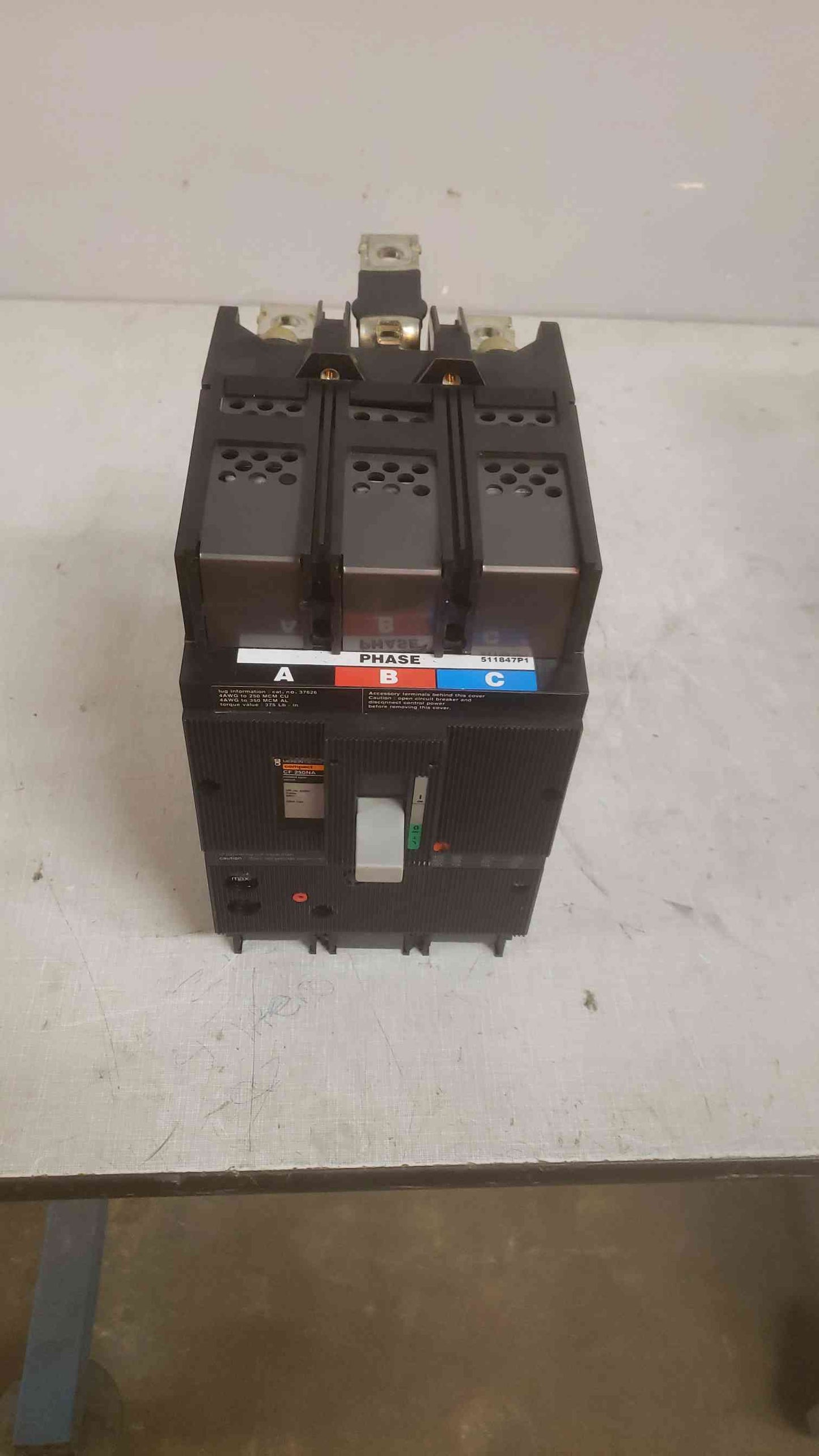 Merlin Gerin 250A Max Circuit breaker 519849P1 (SKU: 109349)