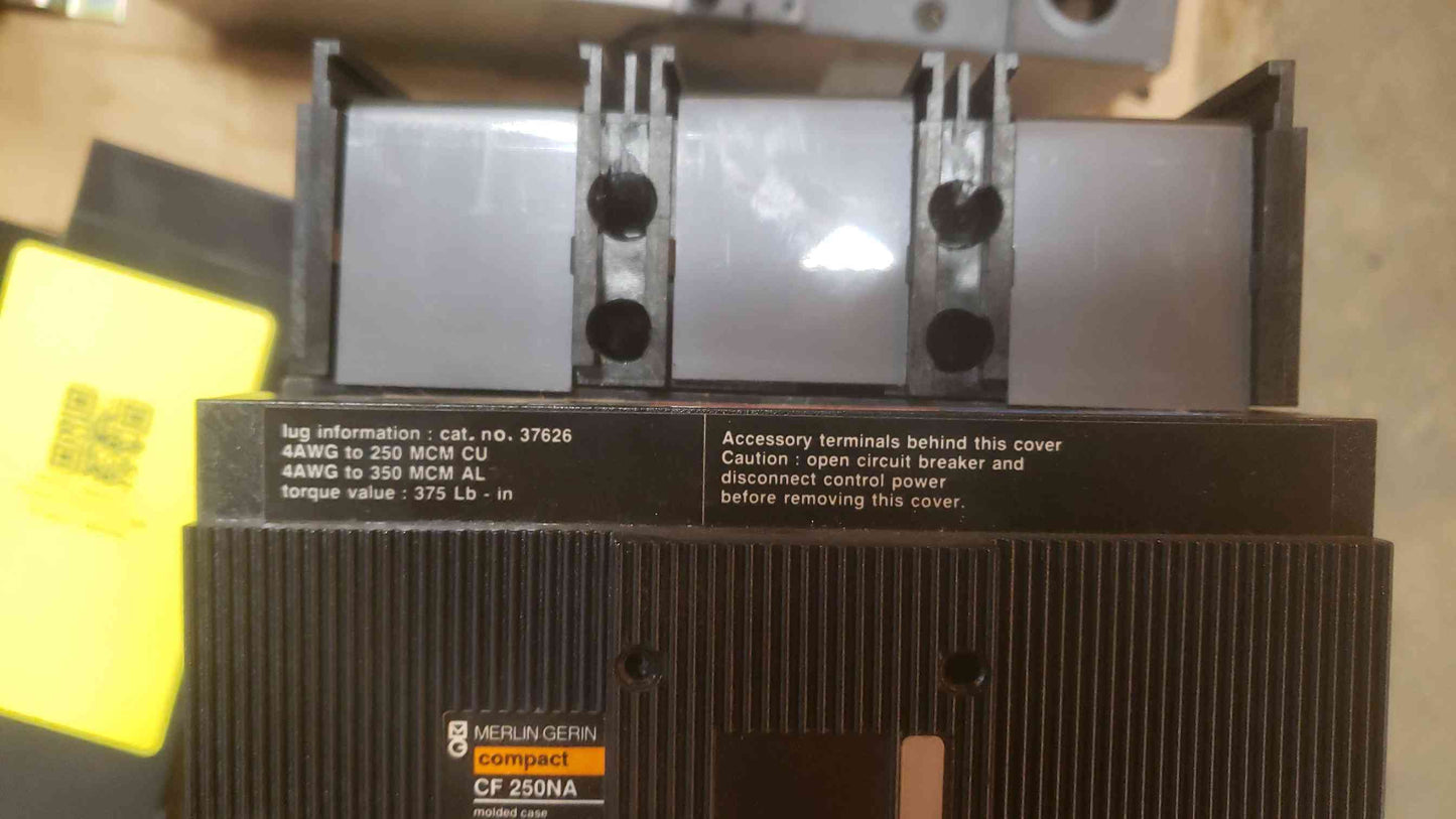 Merlin Gerin 250A Max Circuit breaker 519849P1 (SKU: 109349)
