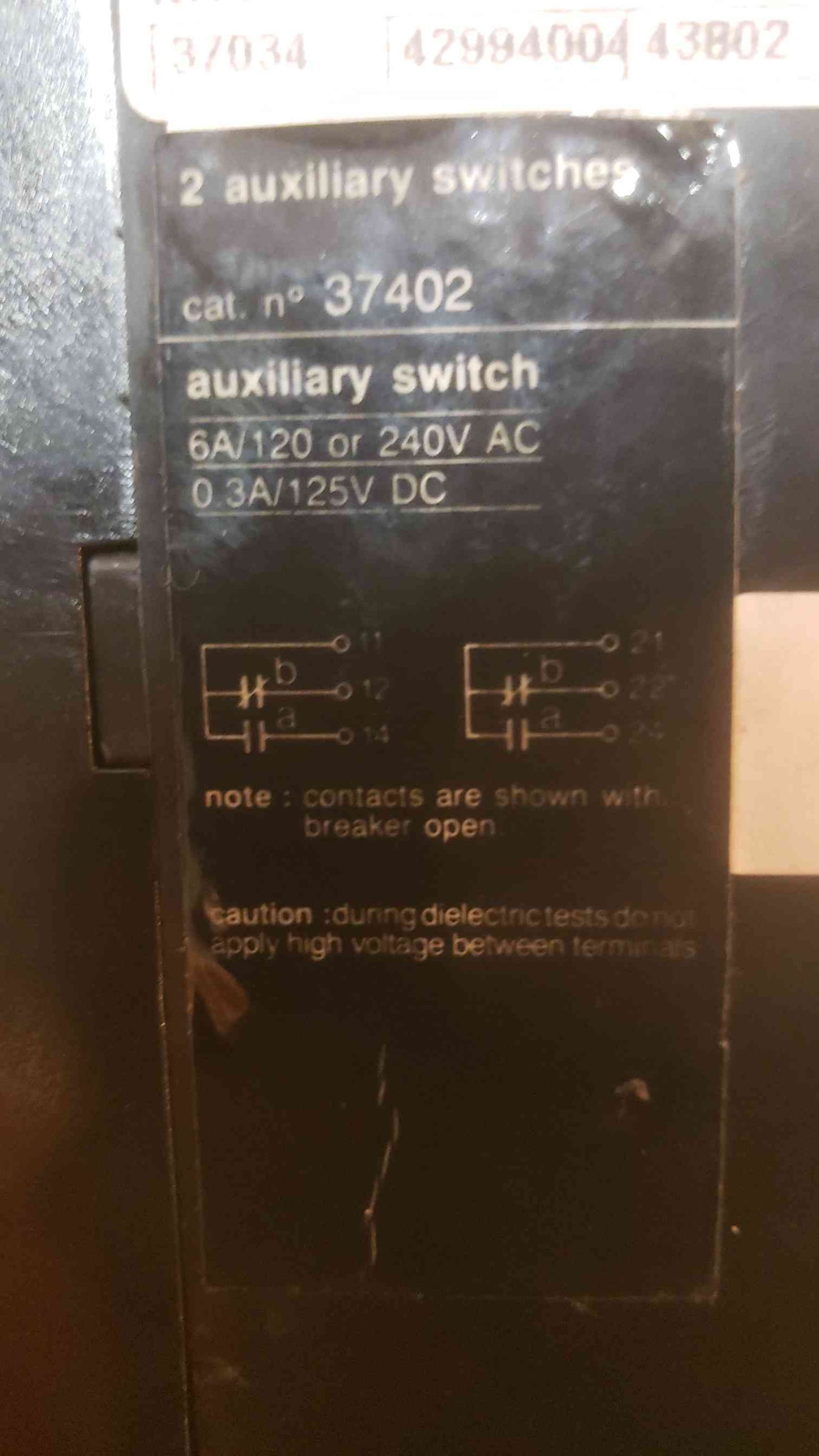 Merlin Gerin 250A Max Circuit breaker 519849P1 (SKU: 109349)
