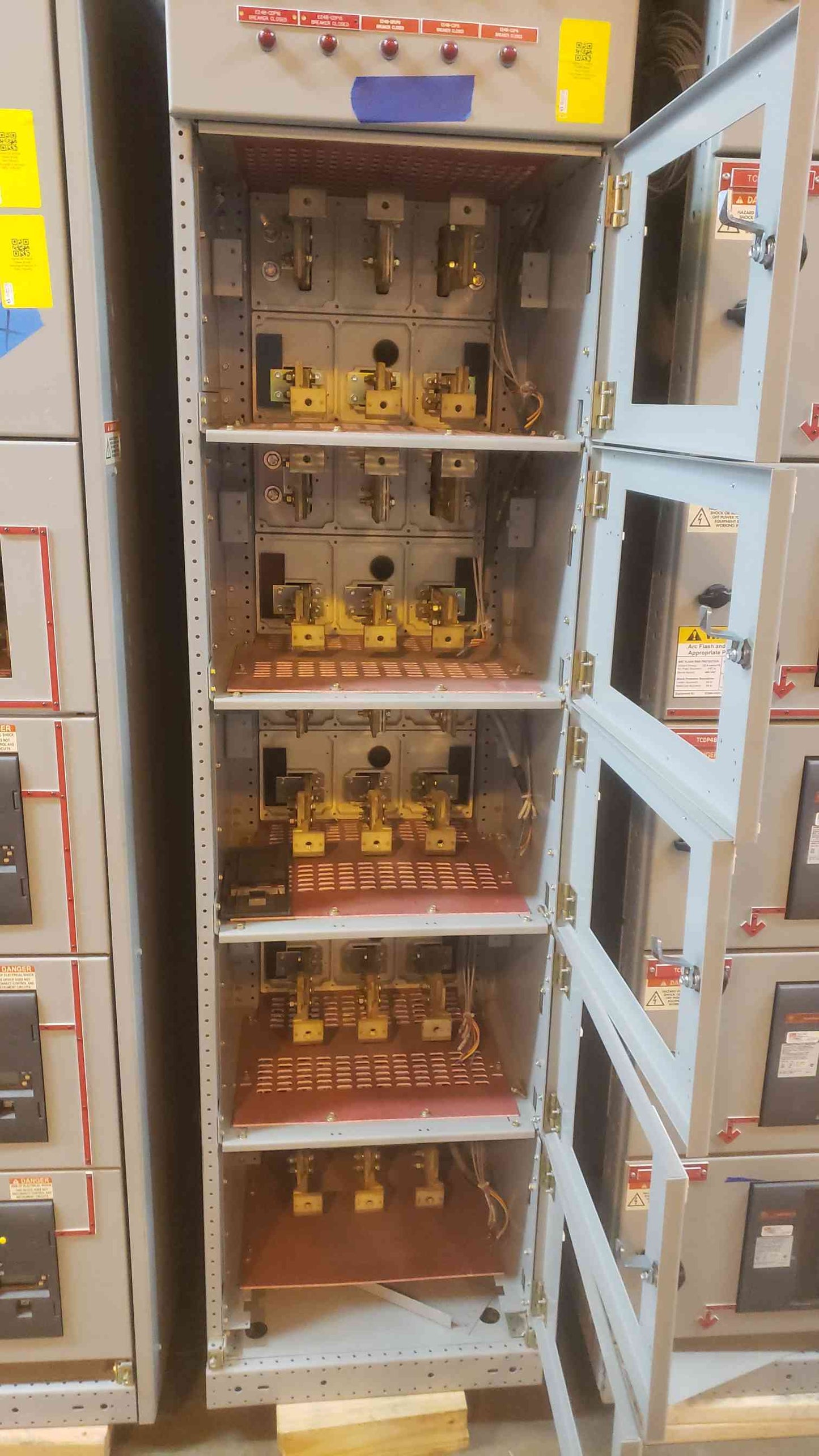 GE 4000A Power Break Switchgear Section 4 Chassis No Breakers (SKU: 109442)