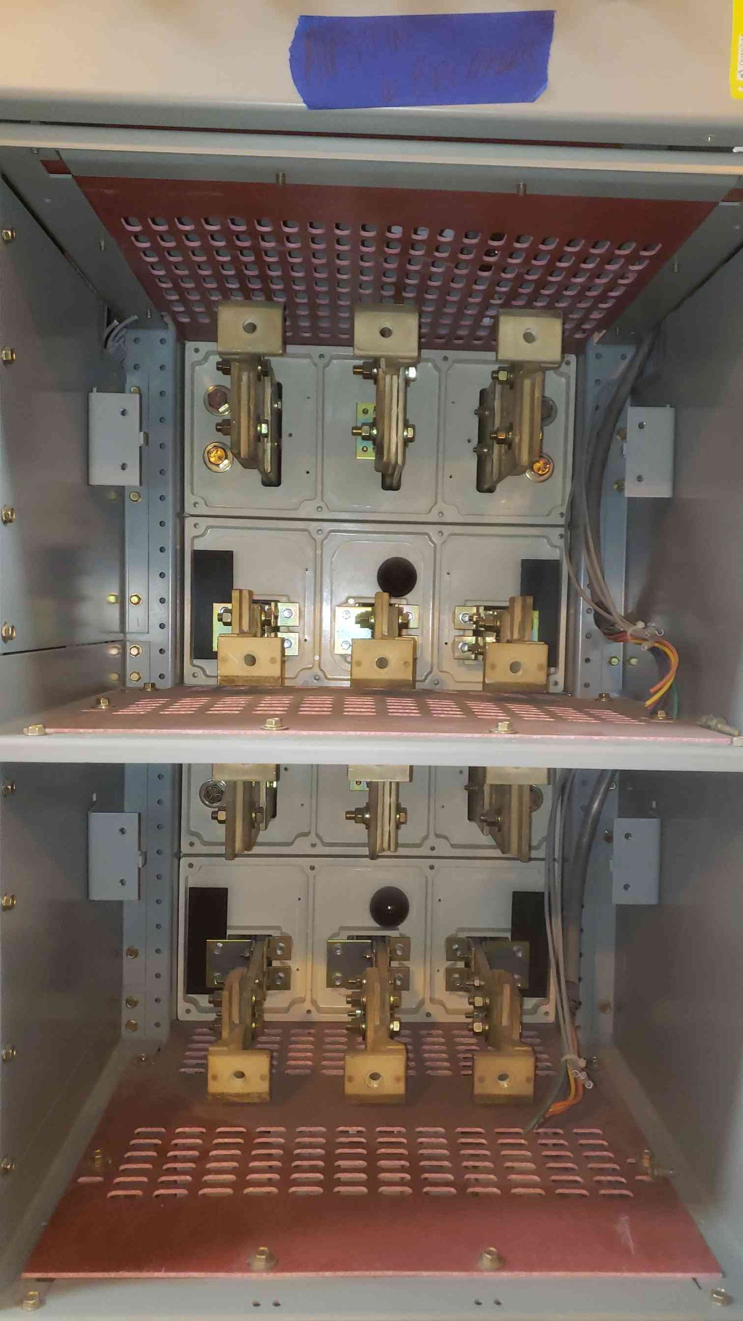 GE 4000A Power Break Switchgear Section 4 Chassis No Breakers (SKU: 109442)