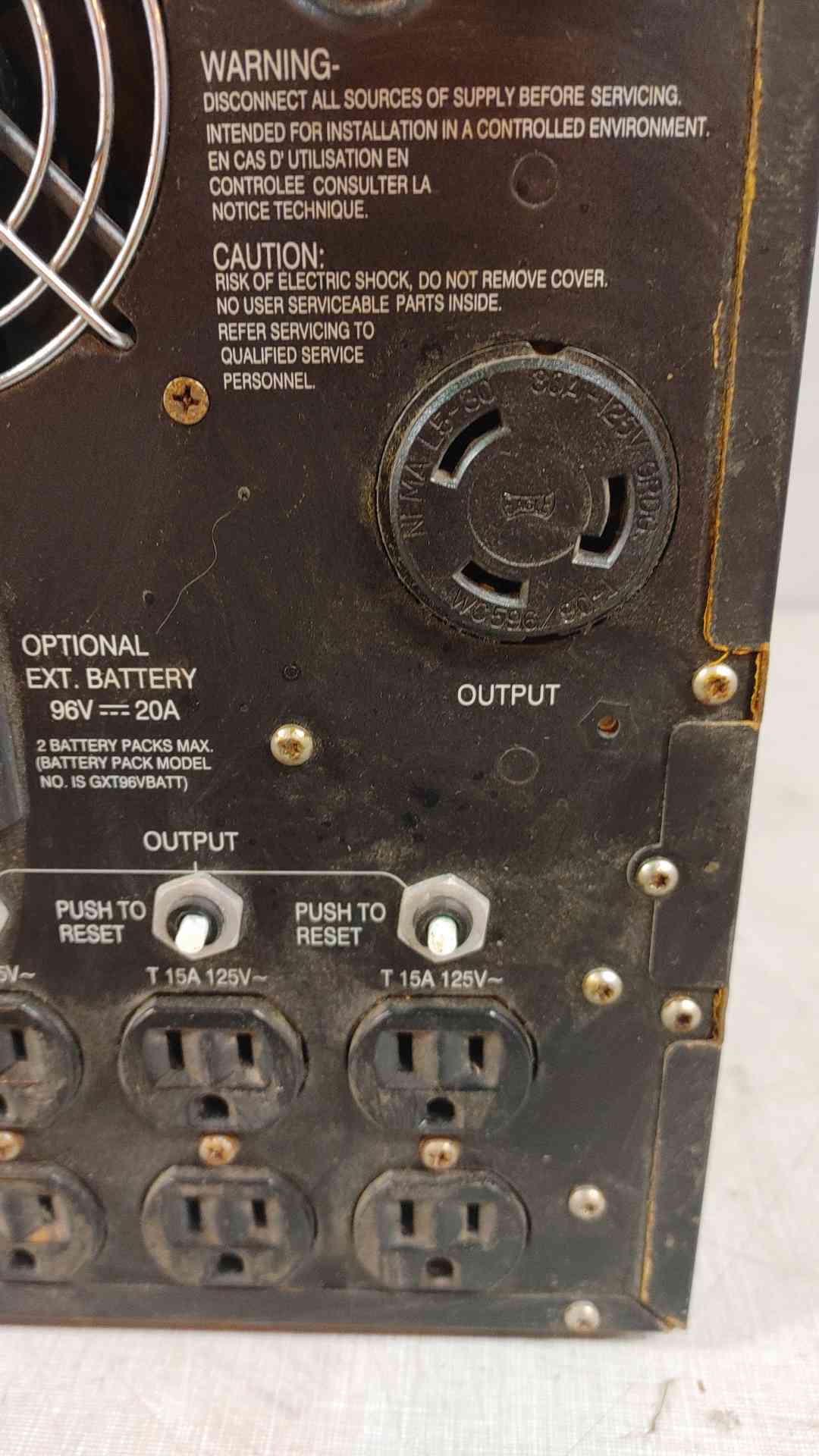 Liebert UPS 120 V GXT3000RT-120B (109434)