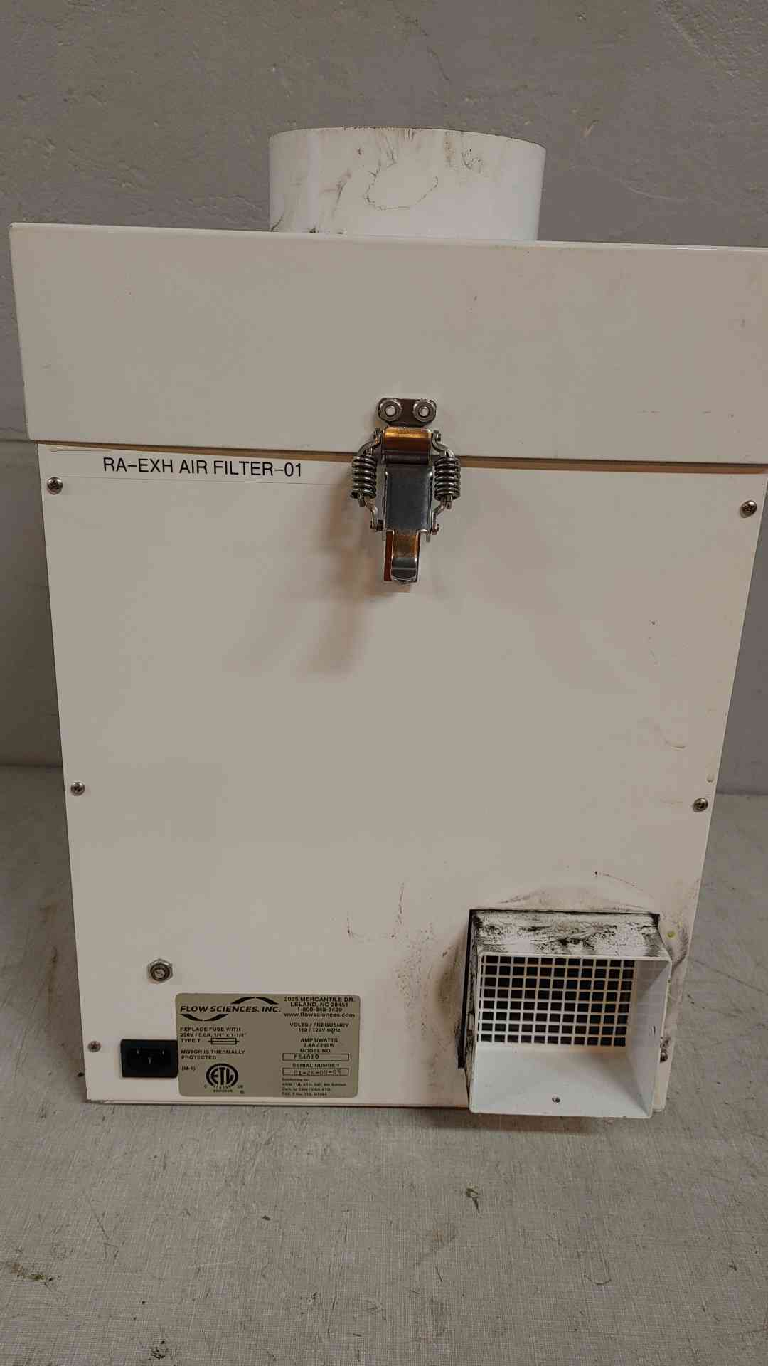 Flow Science Air Filter 110/120 V 2.4 Amp FS4010 (109536)