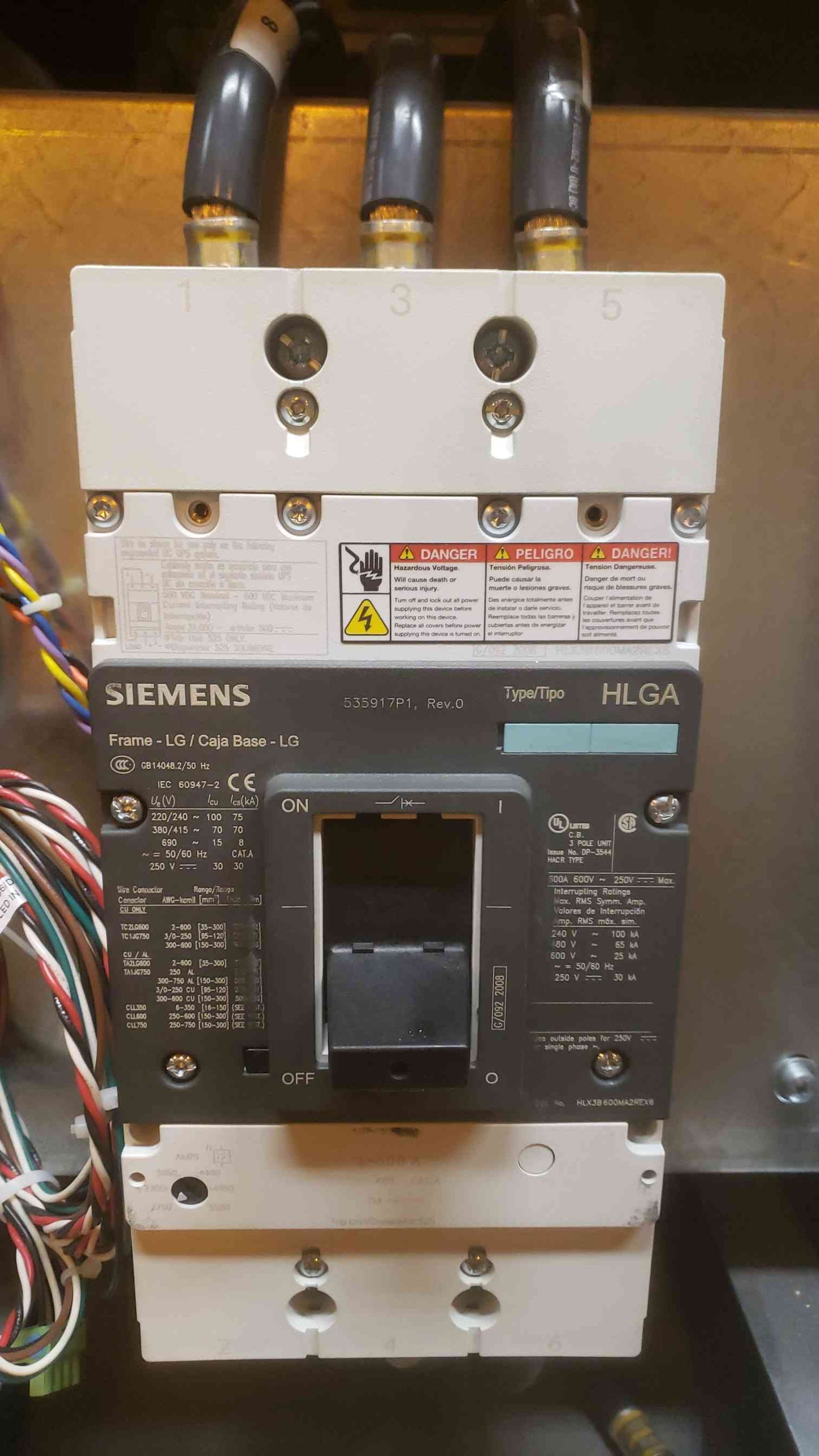 AS-IS Emerson Battery Cabinet (SKU: 109568)