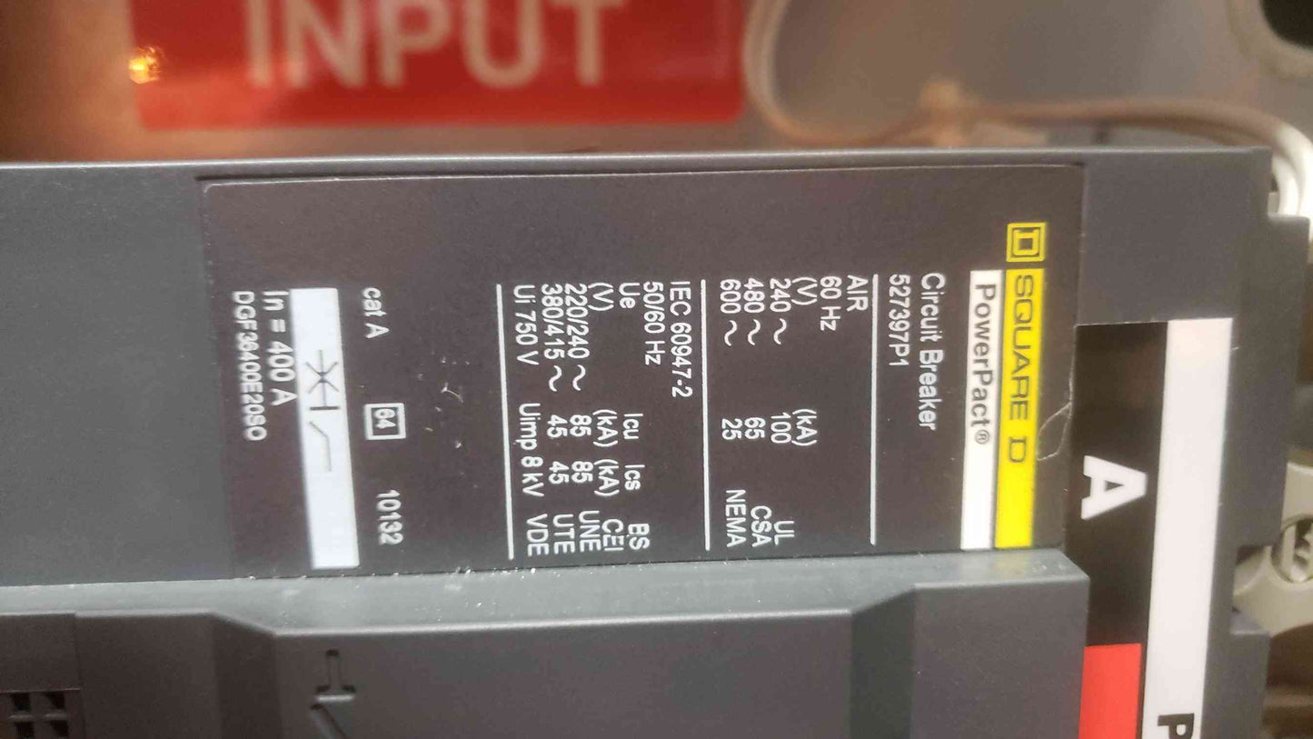 200KVA Liebert Vertiv 480V x 208/120 3PH PDU FPA20C442B (SKU: 109571)