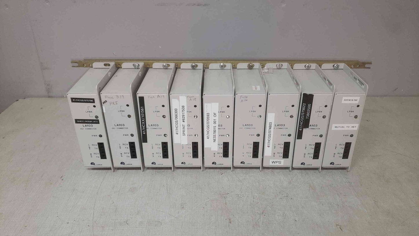 Larus Corp. Set Of 9 DS1 Connectors LA103 (SKU: 109651)