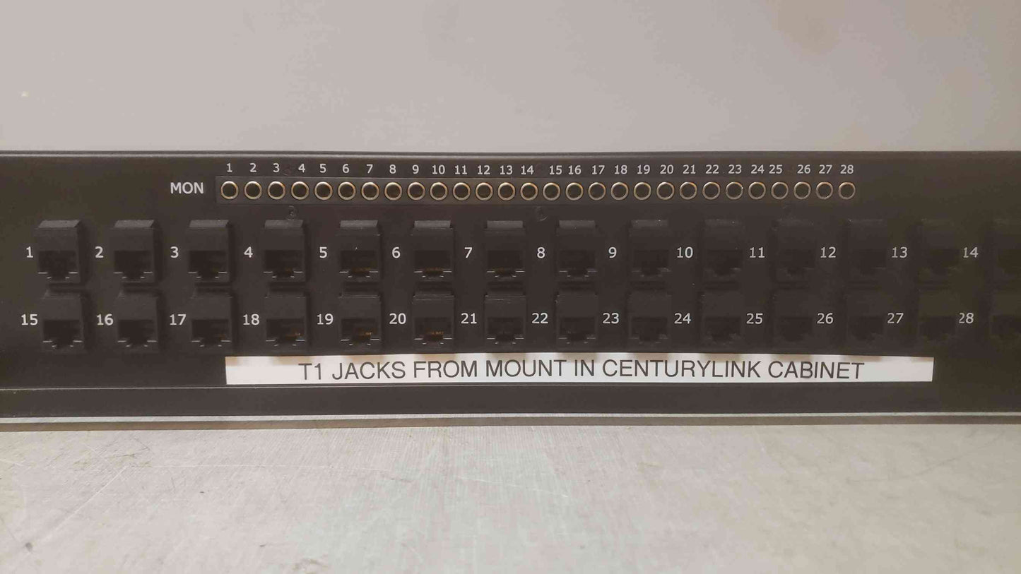 ADC 28 Port Patch Panel MPP-N28BA1 (SKU: 109641)